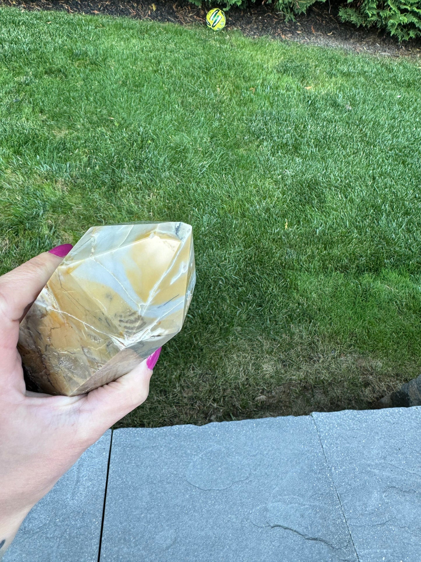 XL Druzy Volcano Agate Tower (9.25")
