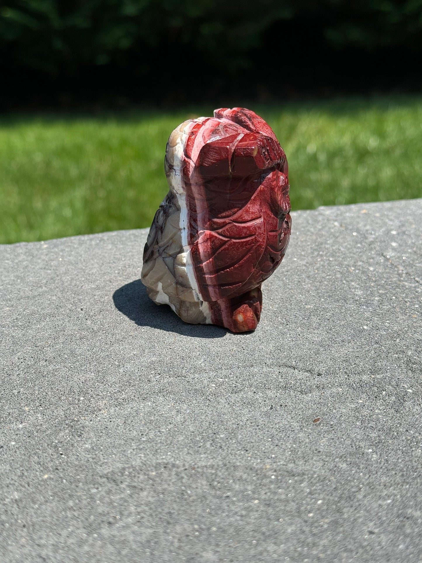 Mookaite Owl Carving
