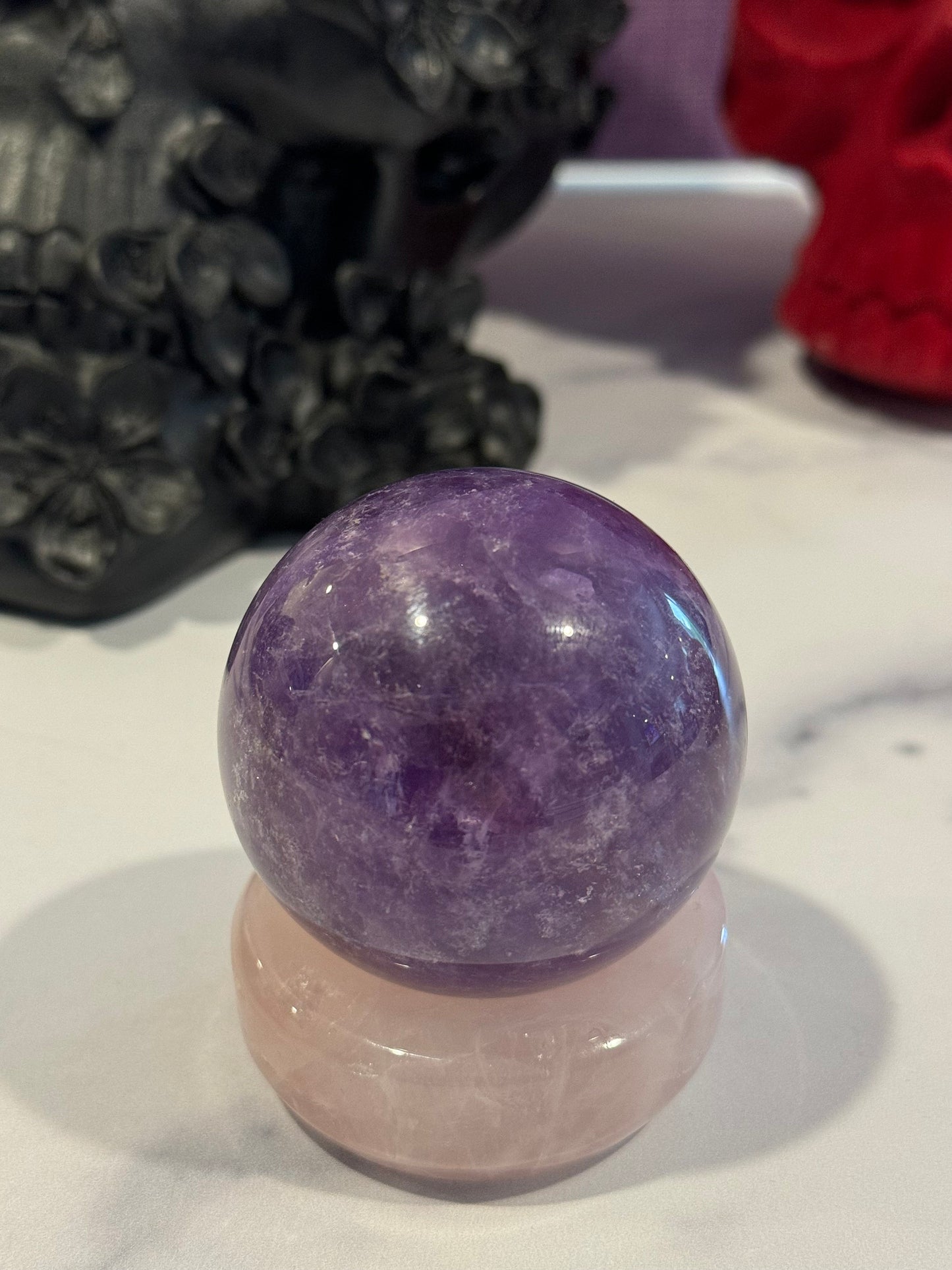 Purple Amethyst Sphere (52MM)