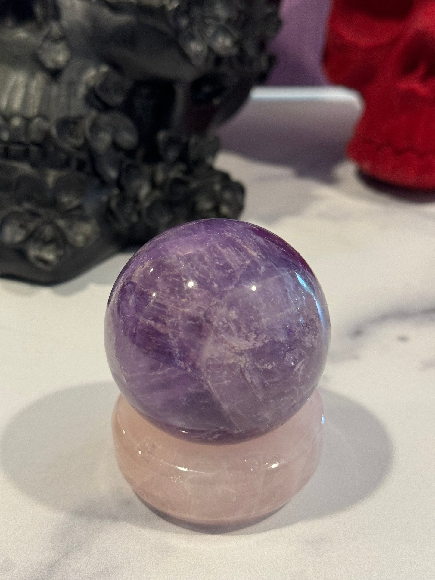 Purple Amethyst Sphere (52MM)