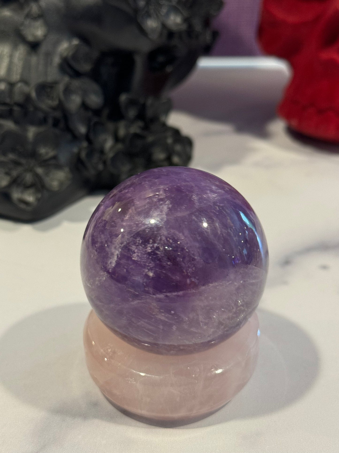 Purple Amethyst Sphere (52MM)