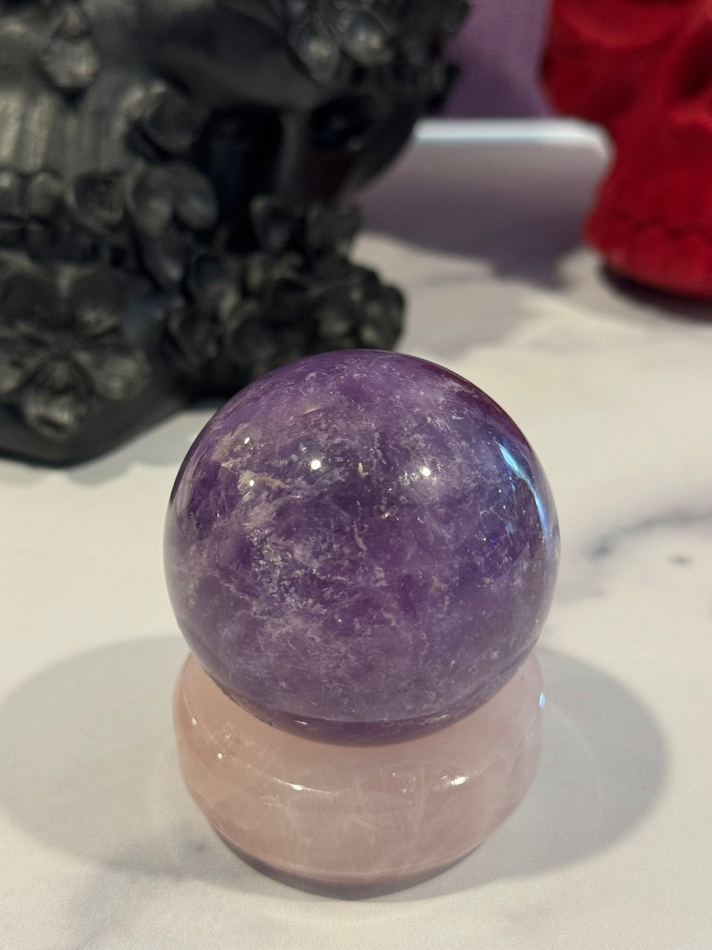 Purple Amethyst Sphere (52MM)