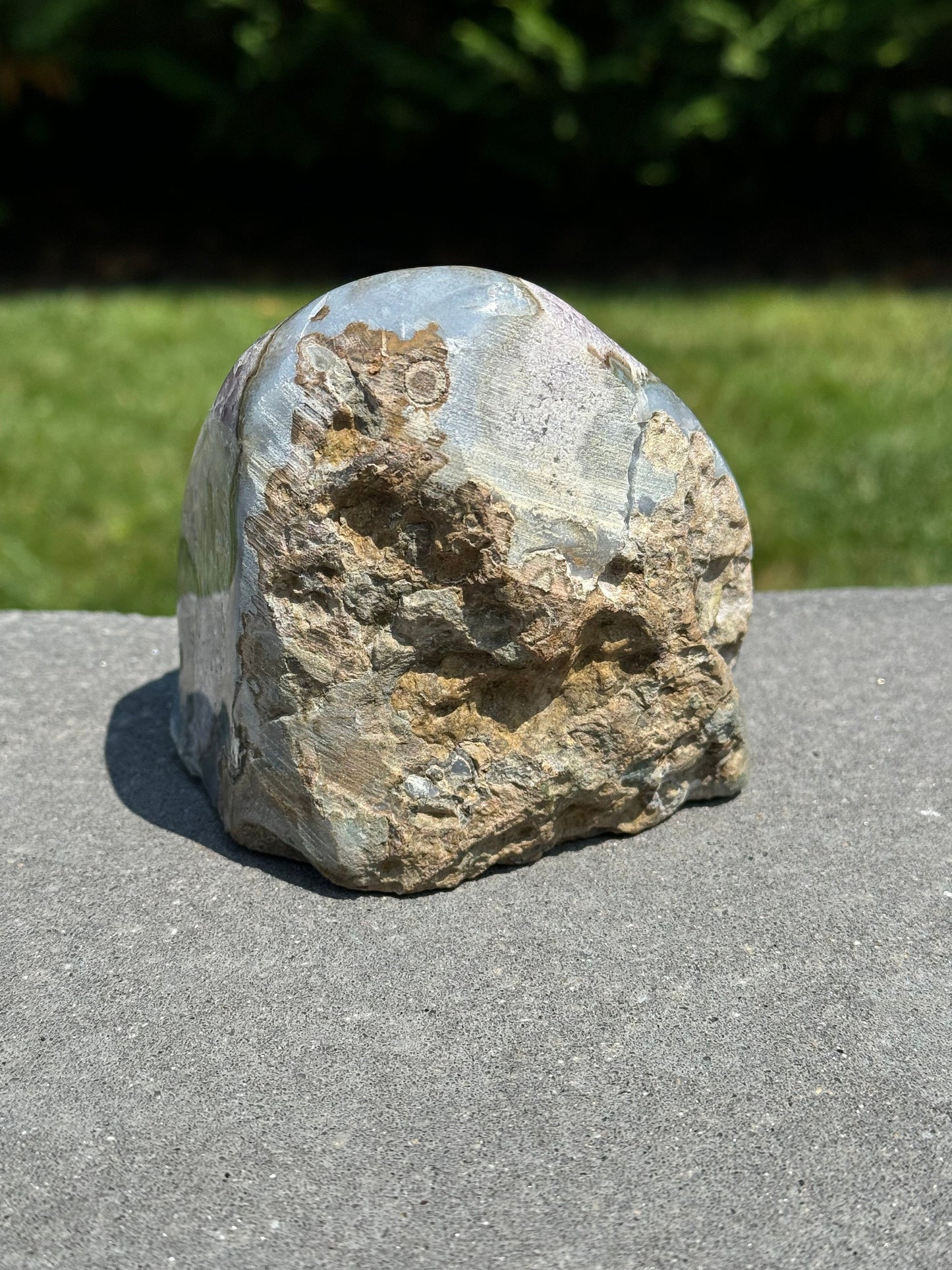 Druzy Purple Amethyst & Agate Cut Base