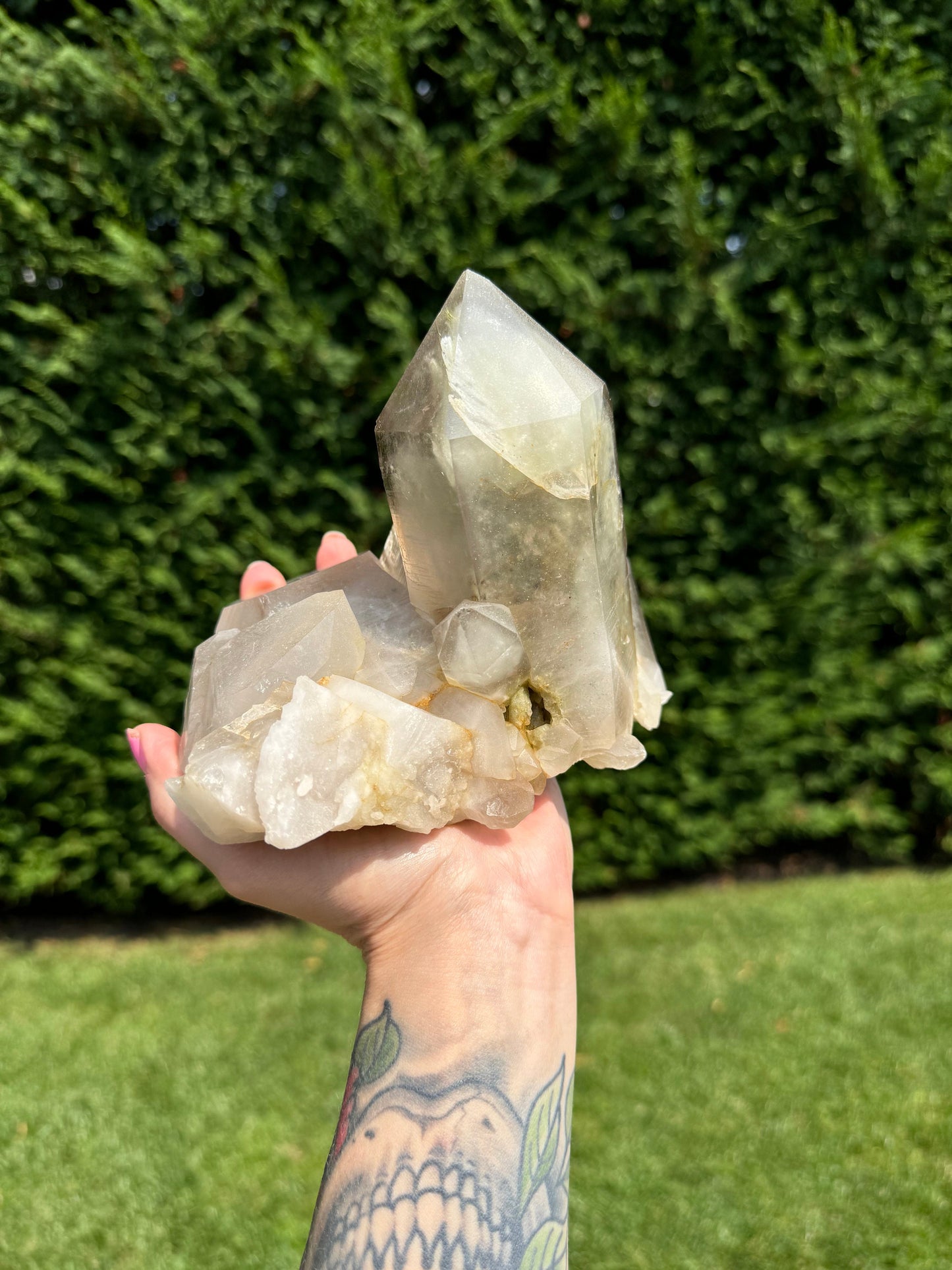 XL Included Himalayan Quartz Cluster (Kullu District, India)