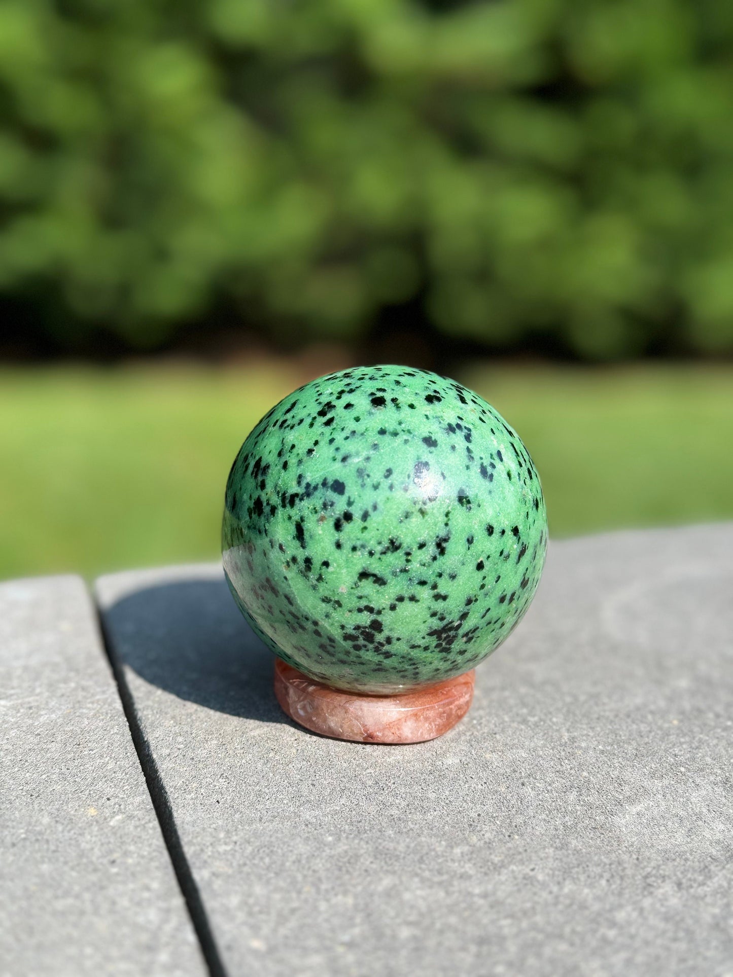 Ruby Zoisite Sphere (80MM)