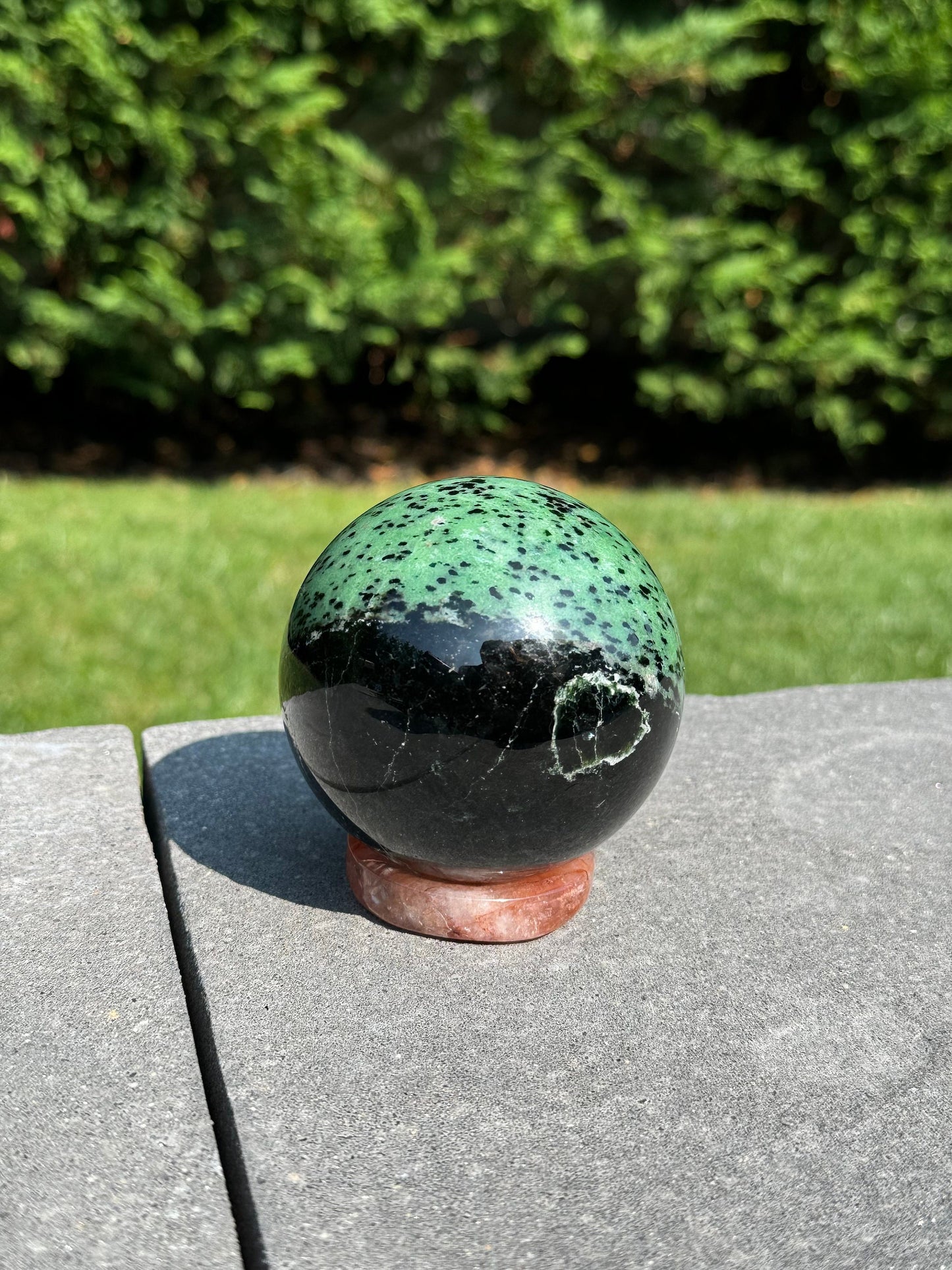 Ruby Zoisite Sphere (80MM)