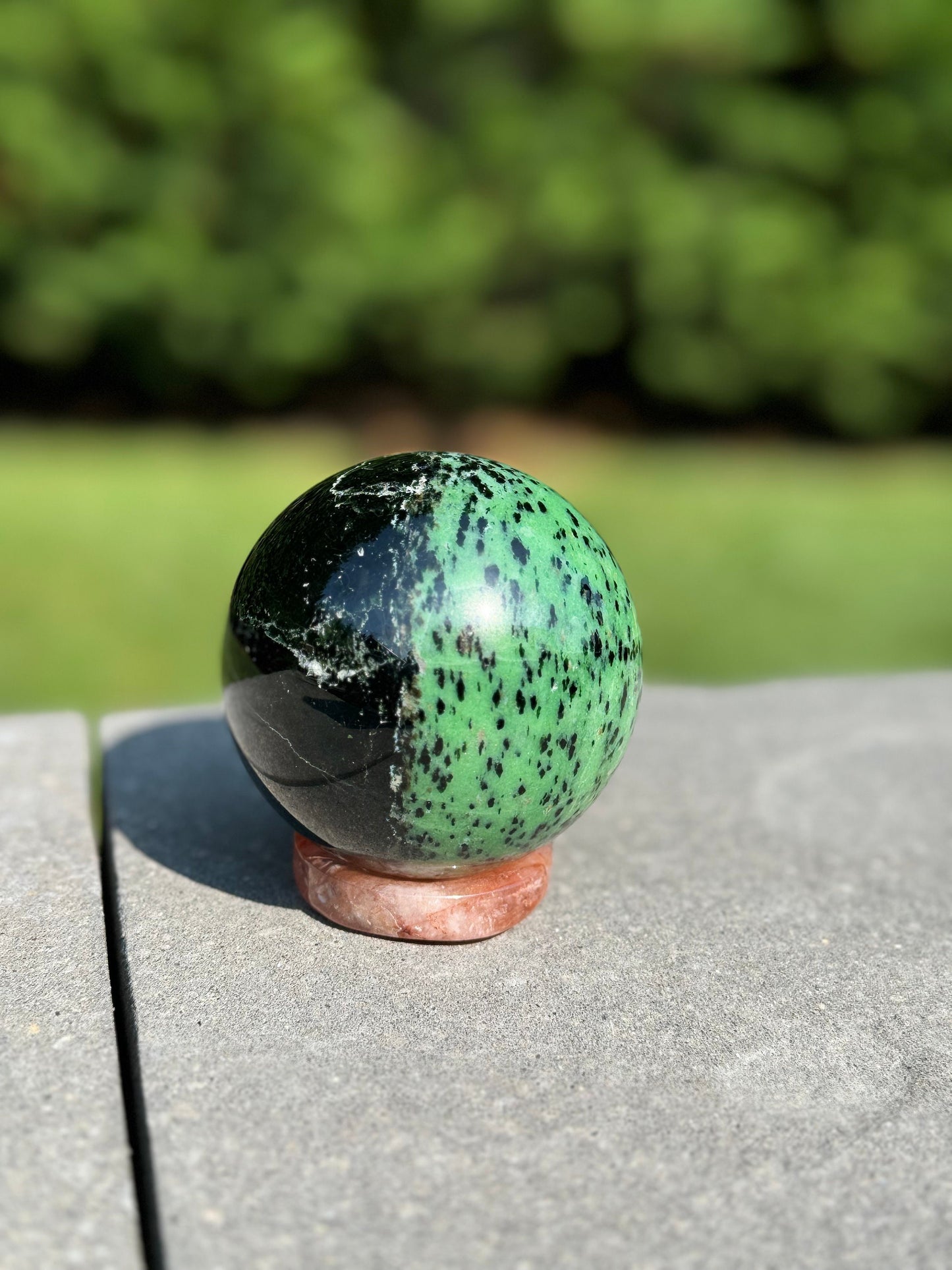 Ruby Zoisite Sphere (80MM)