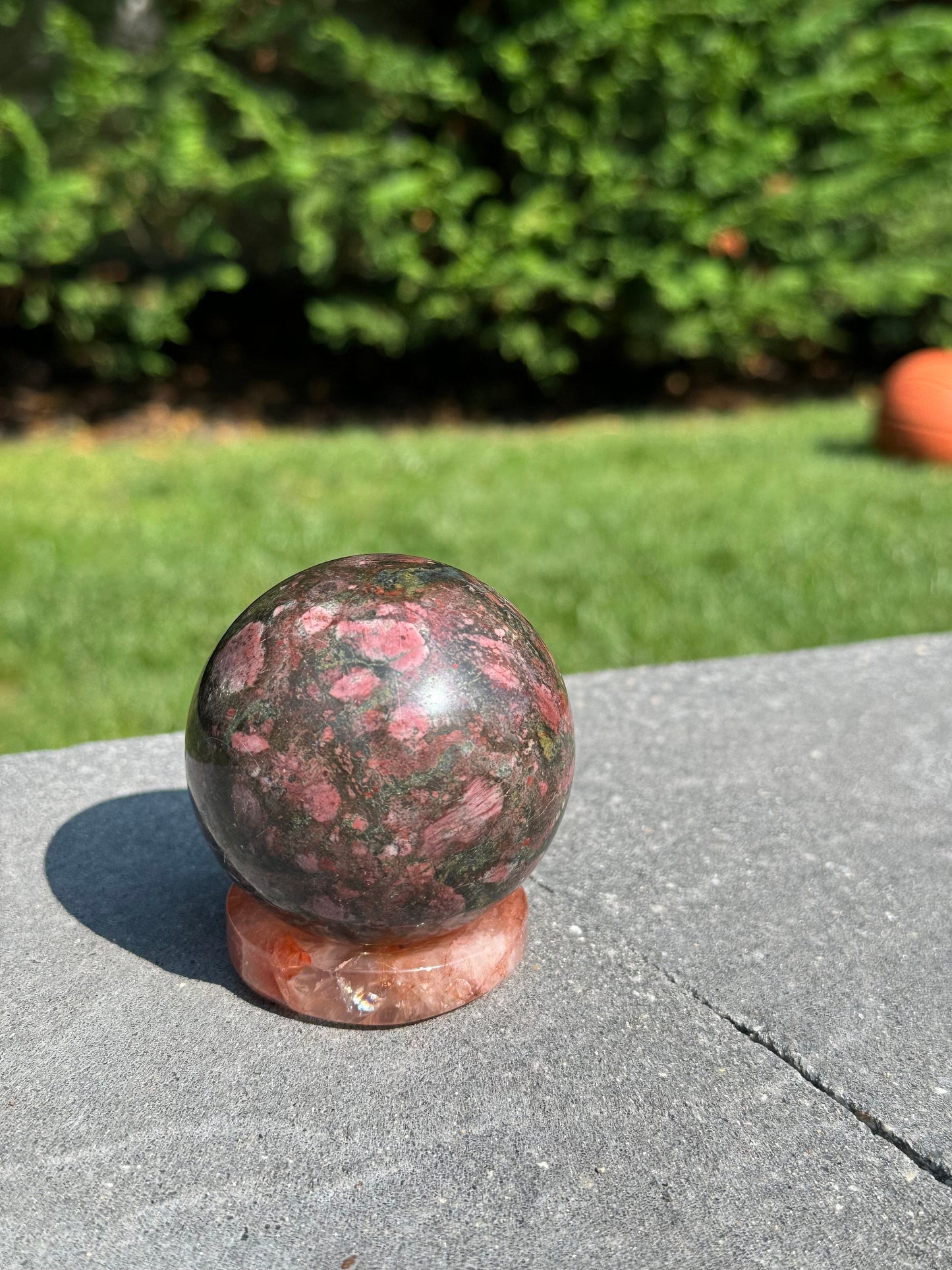 Cherry Blossom Jasper Sphere (64MM)