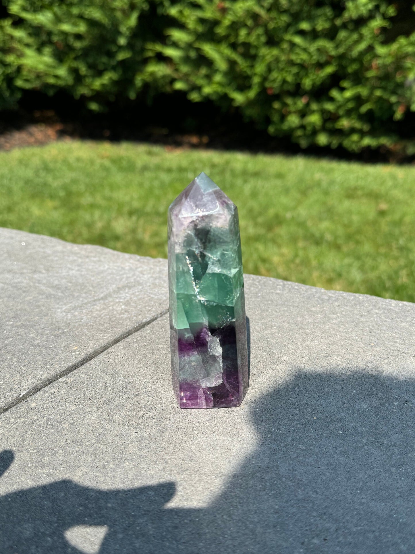 Rainbow Fluorite Tower