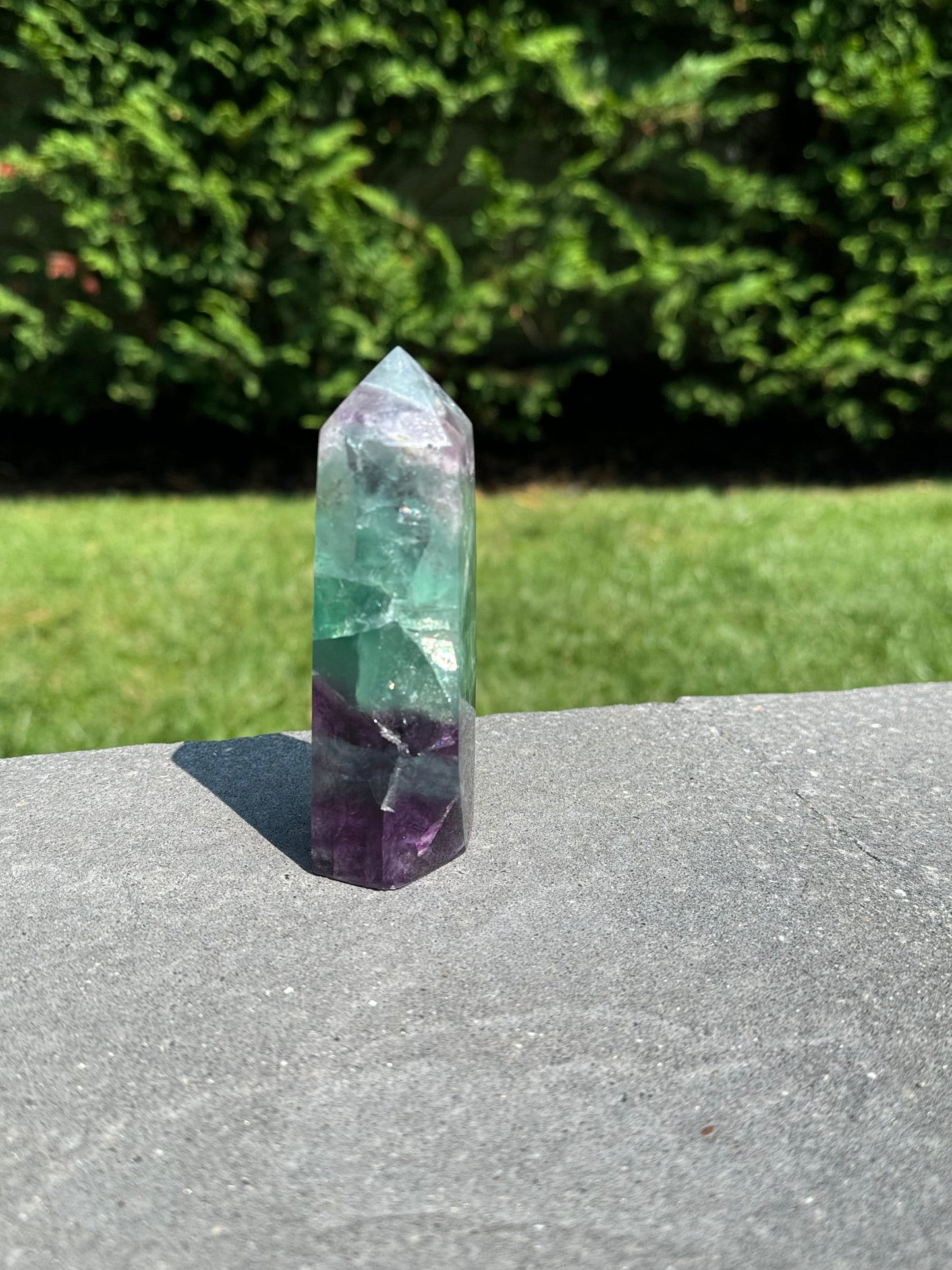 Rainbow Fluorite Tower