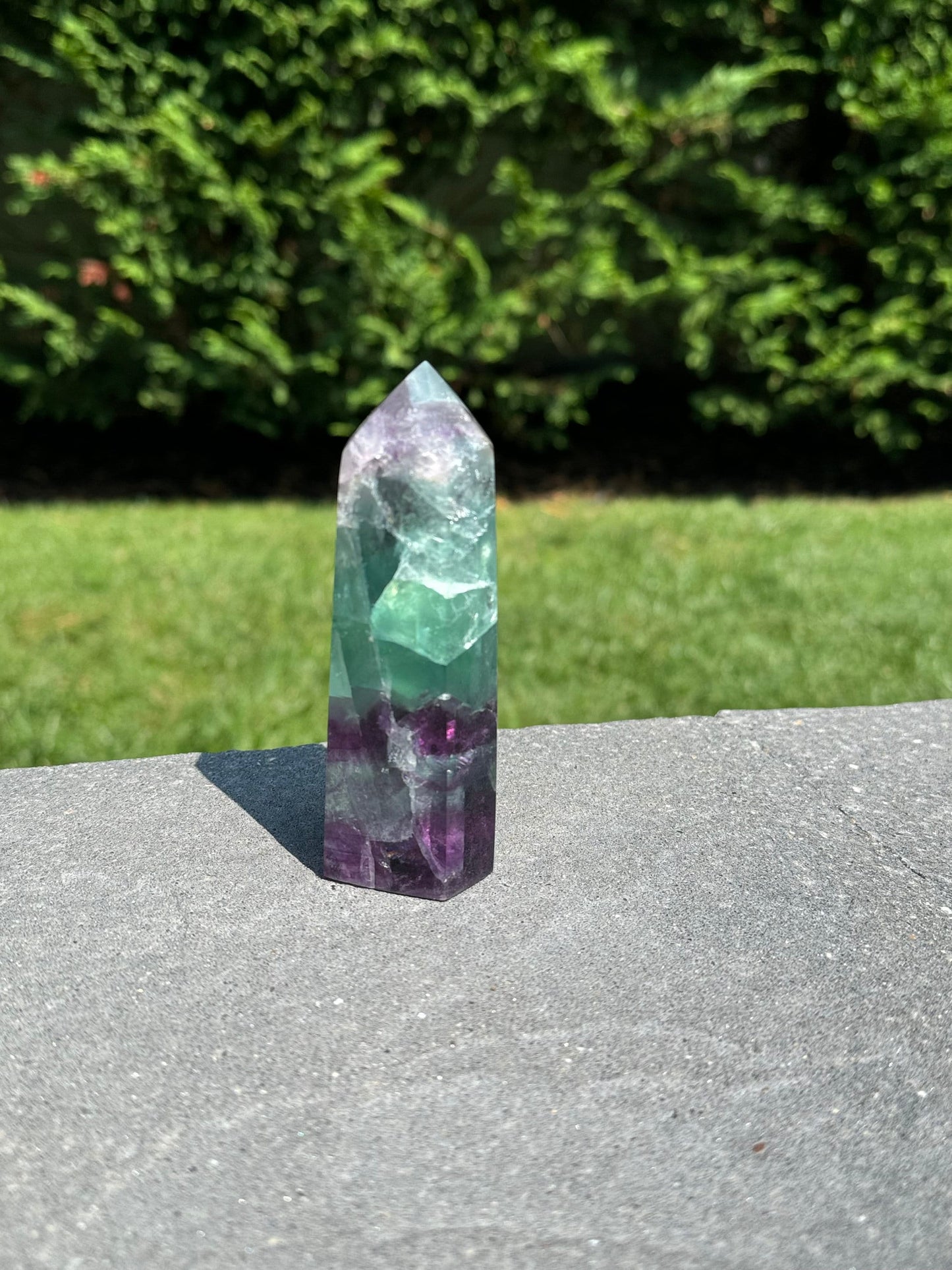 Rainbow Fluorite Tower