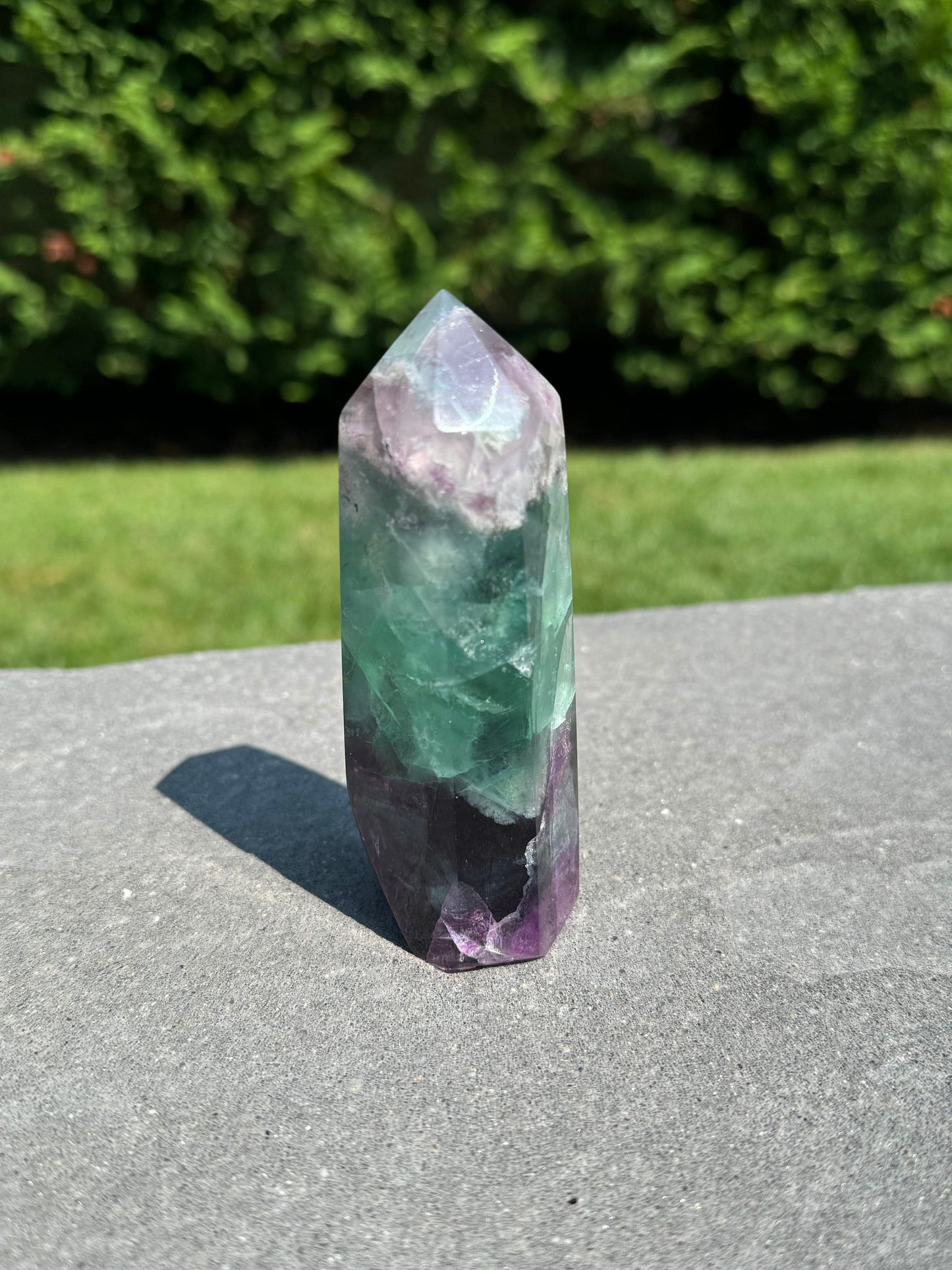 Rainbow Fluorite Tower