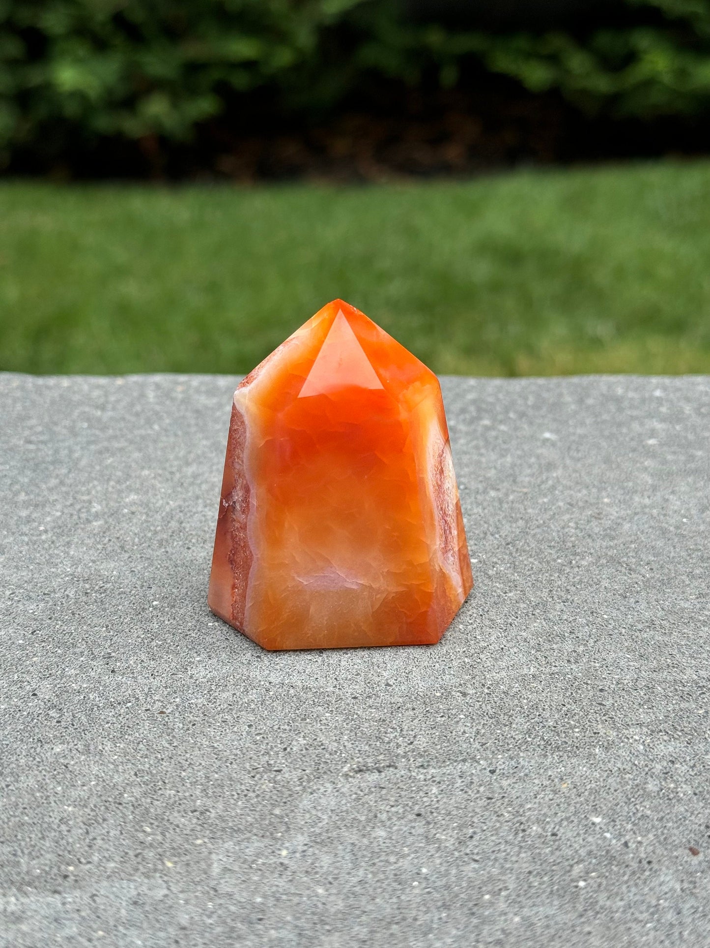 AAA Quality Brazilian Carnelian Chunky Point