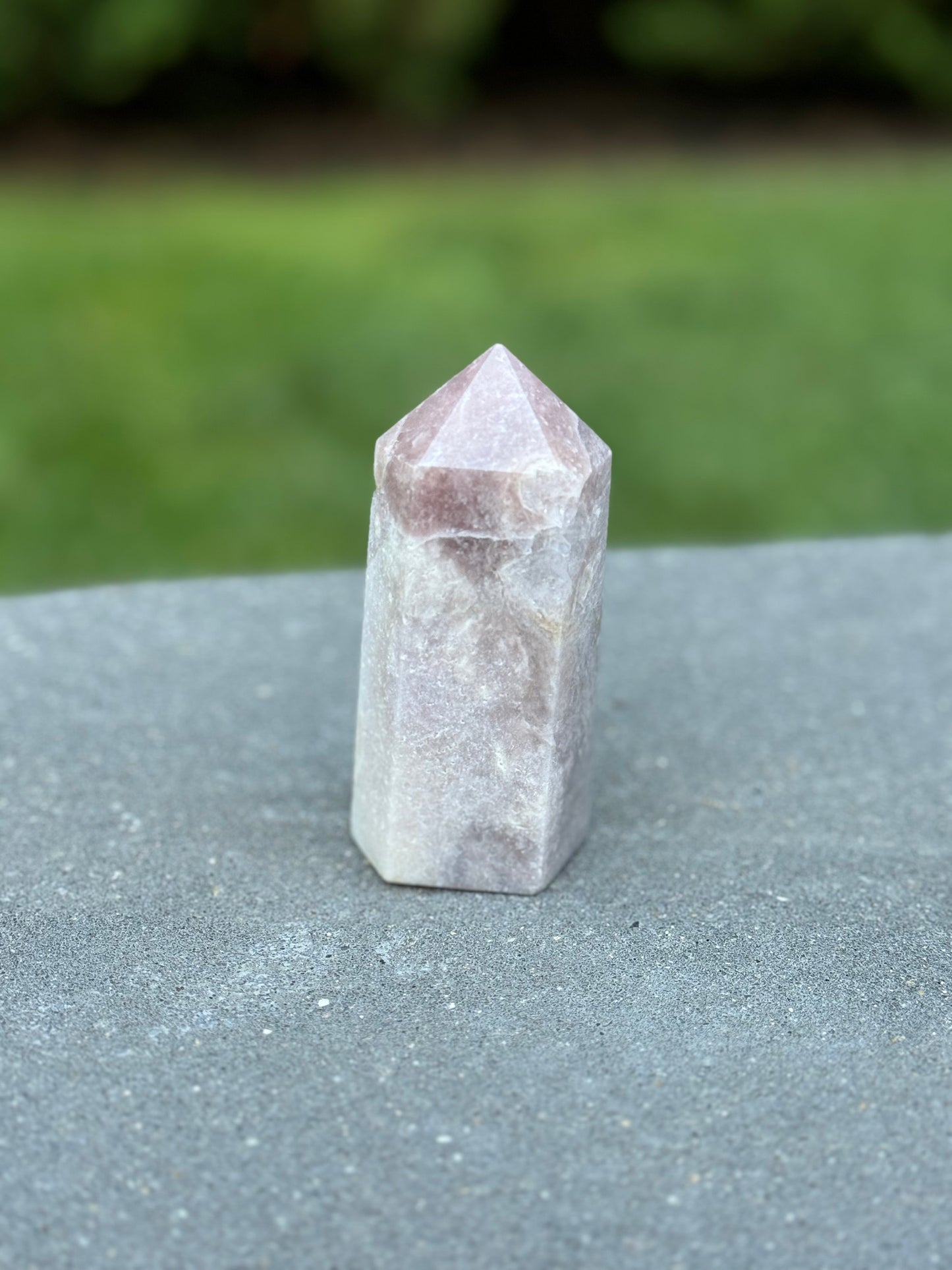 Druzy Pink Amethyst Tower