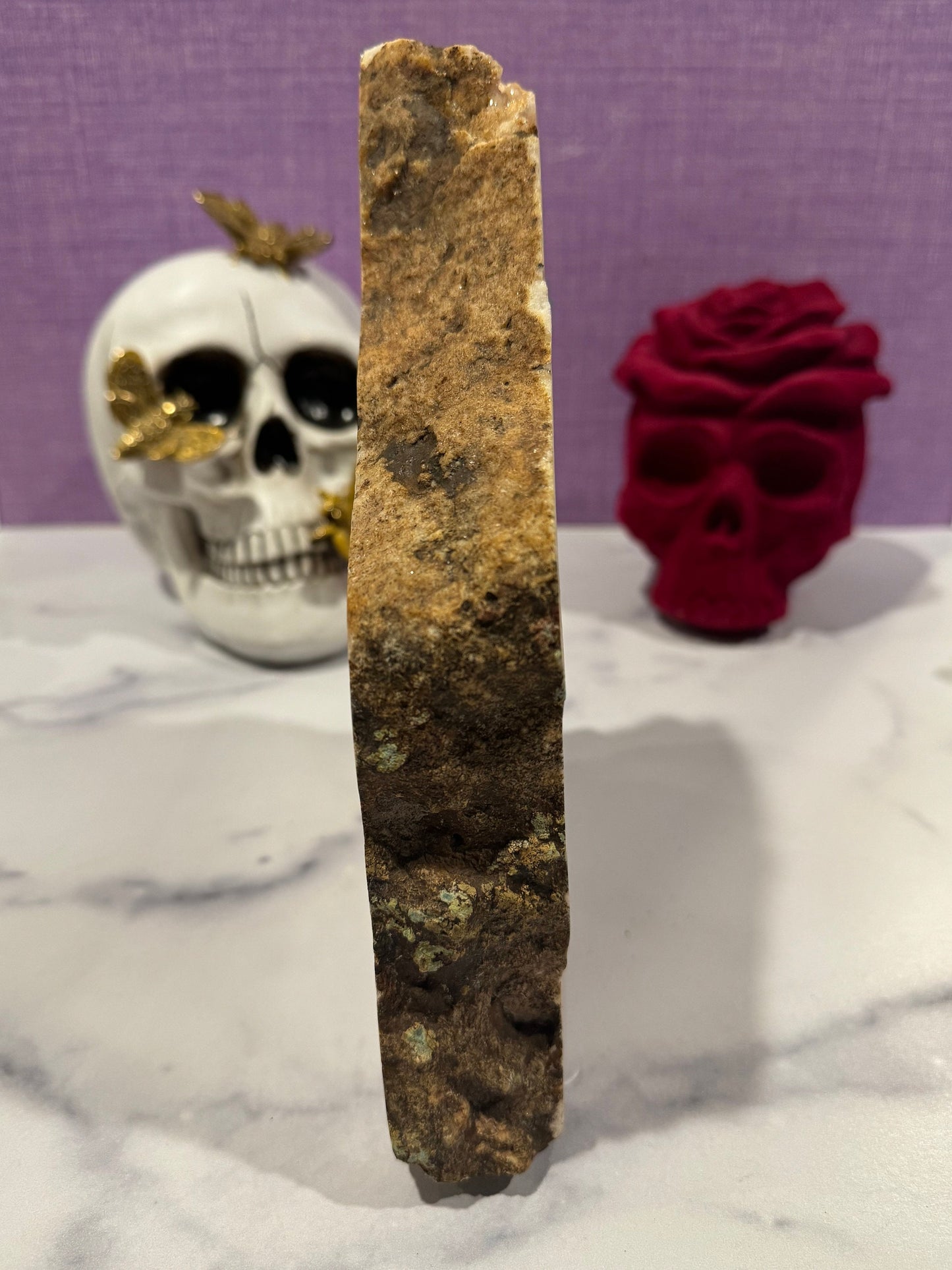 Brazilian Pink Amethyst Slab (5.16lbs)