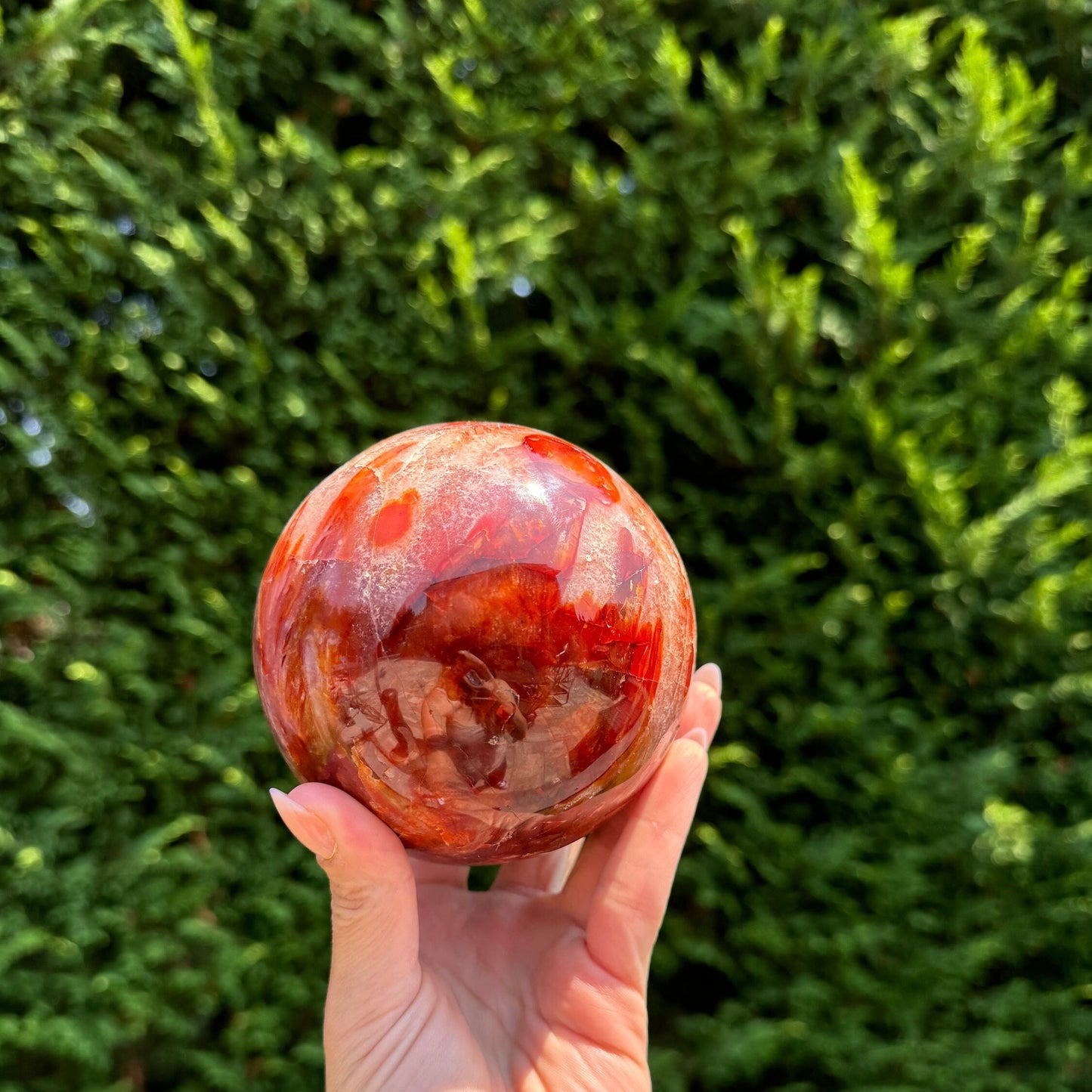 XL Fire Quartz Sphere (101MM)