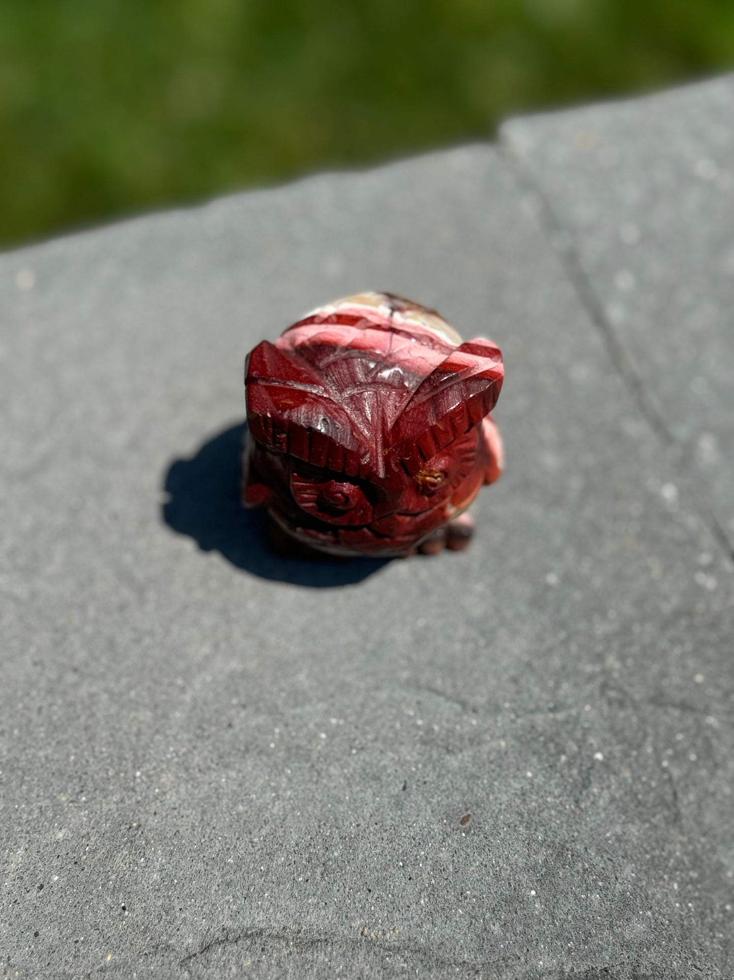 Mookaite Owl Carving