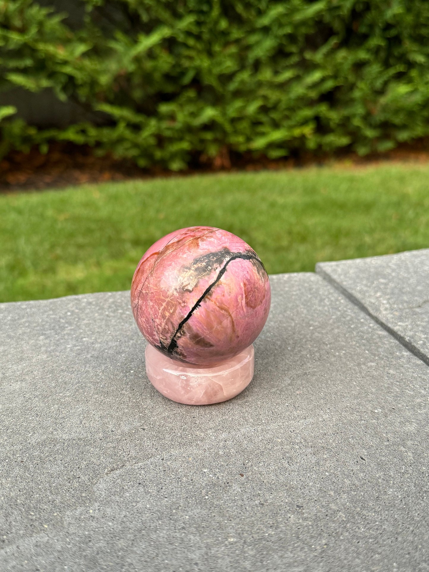 High Quality Rhodonite Sphere (65MM)
