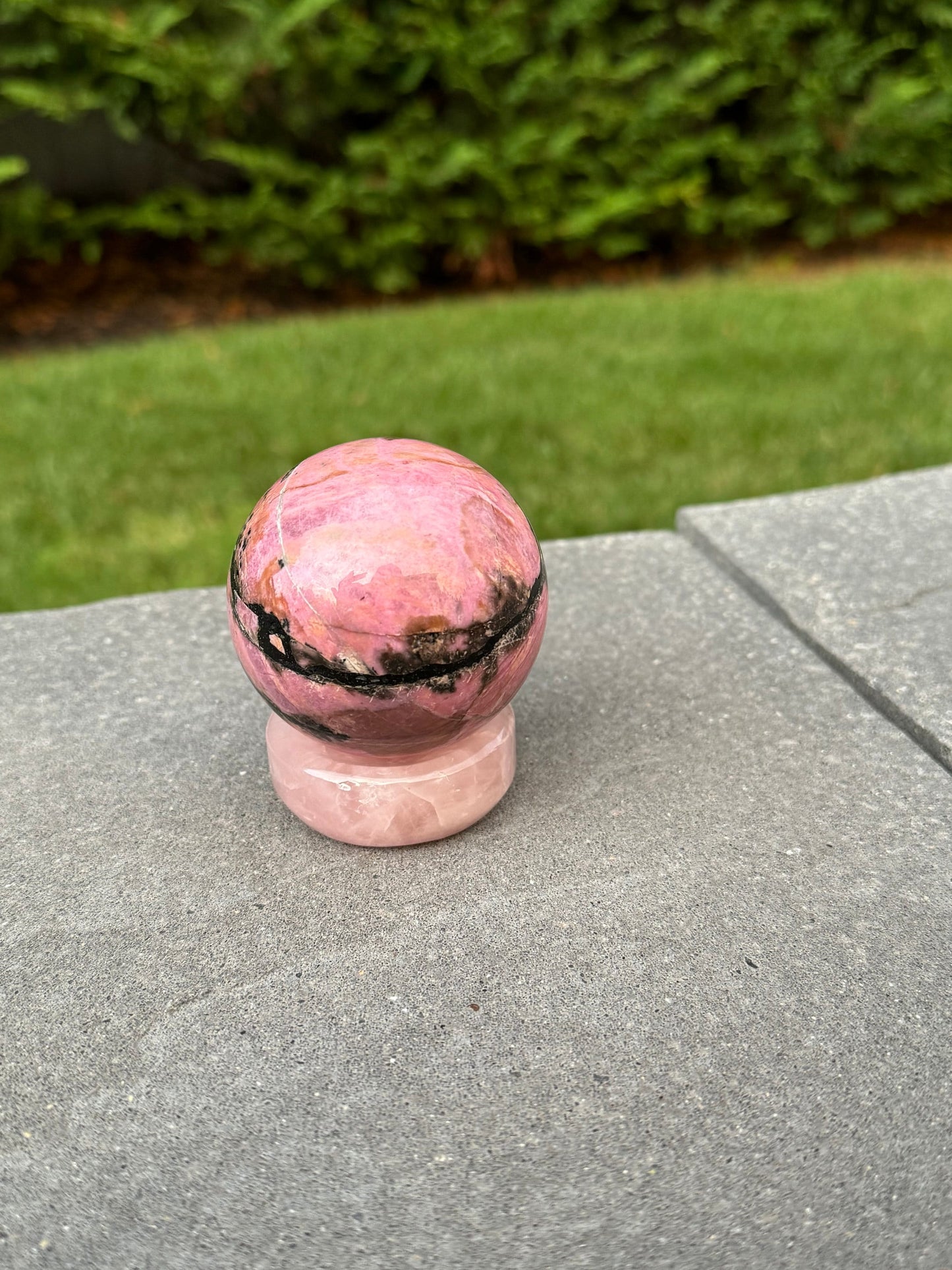 High Quality Rhodonite Sphere (65MM)