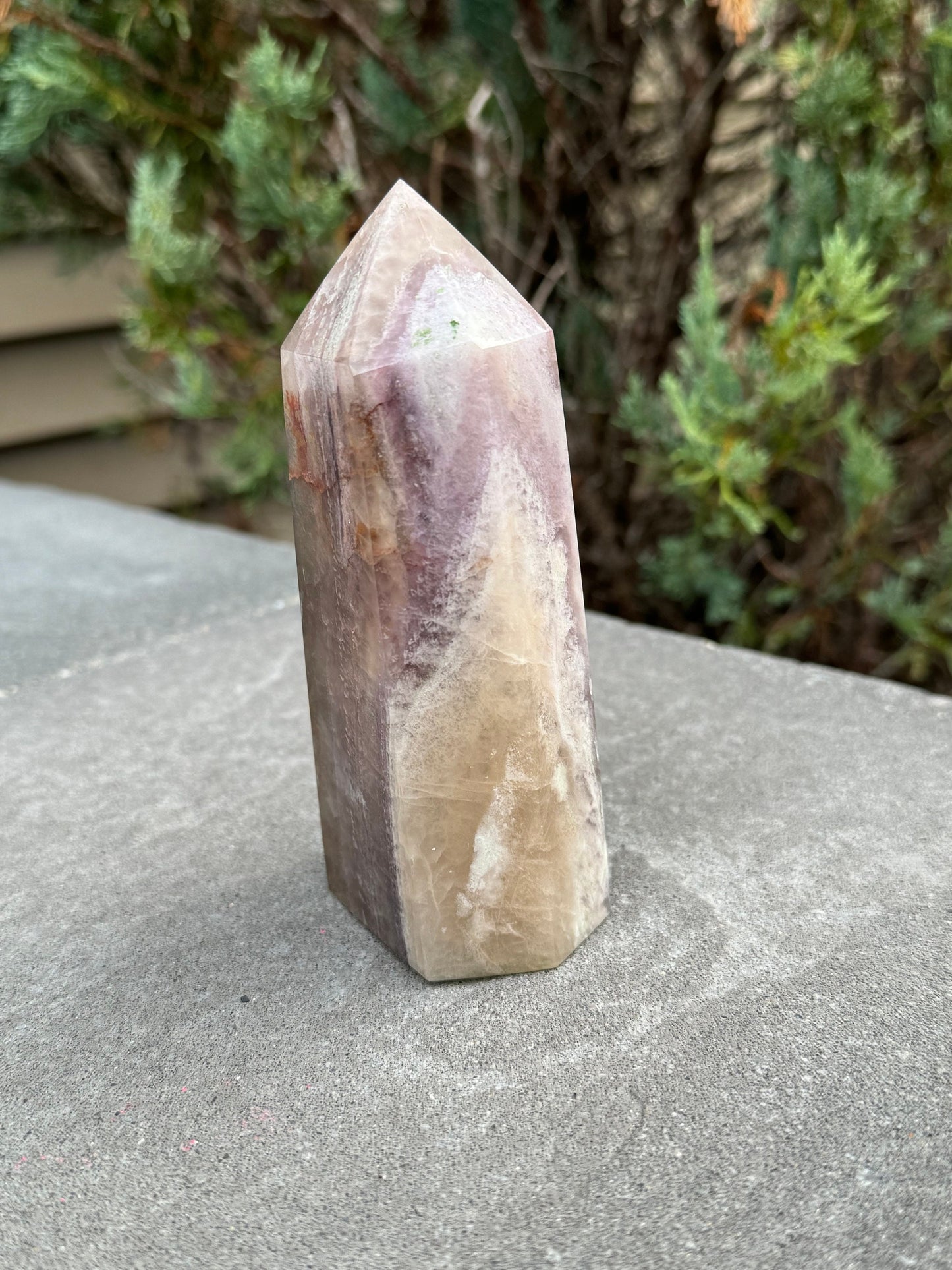 Garden Included Fluorite Tower