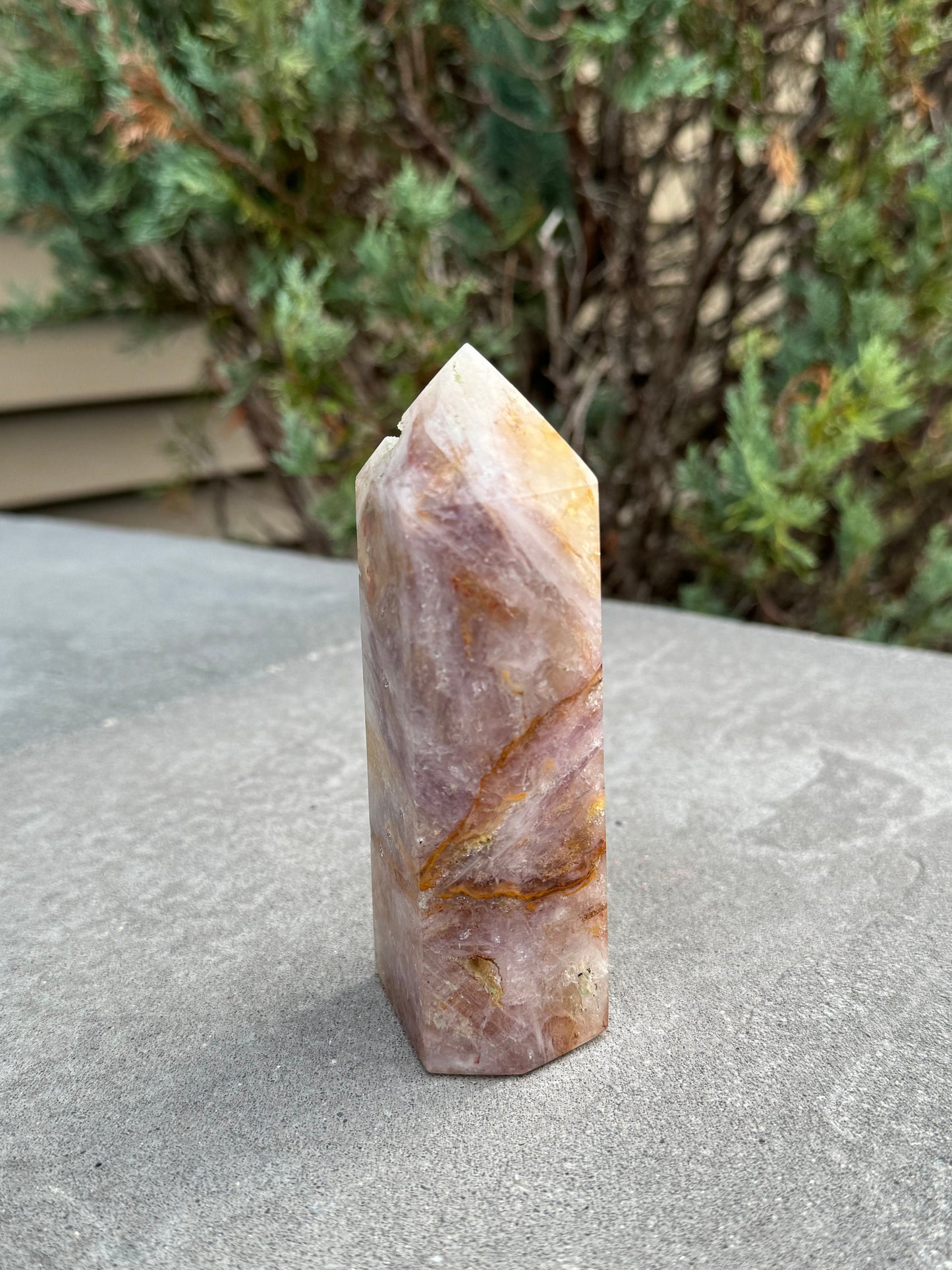 Garden Included Fluorite Tower