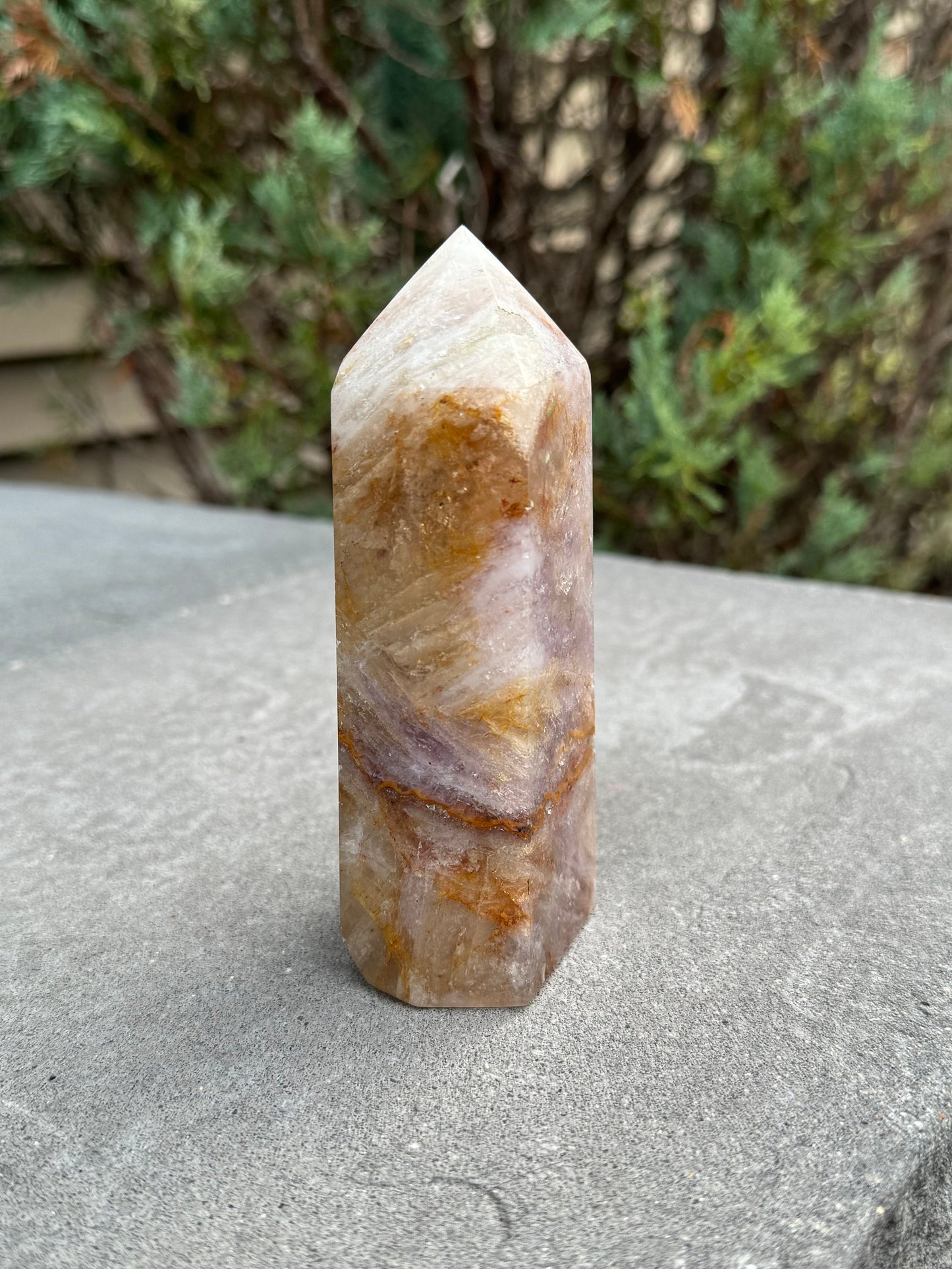 Garden Included Fluorite Tower