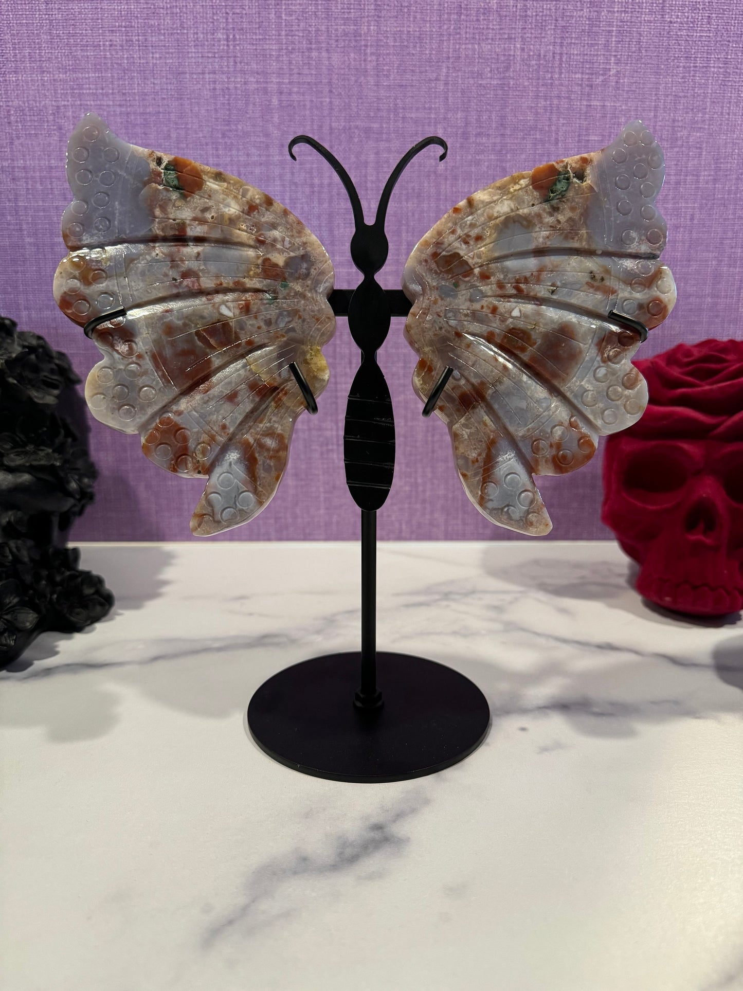 Ocean Jasper Butterfly Wings