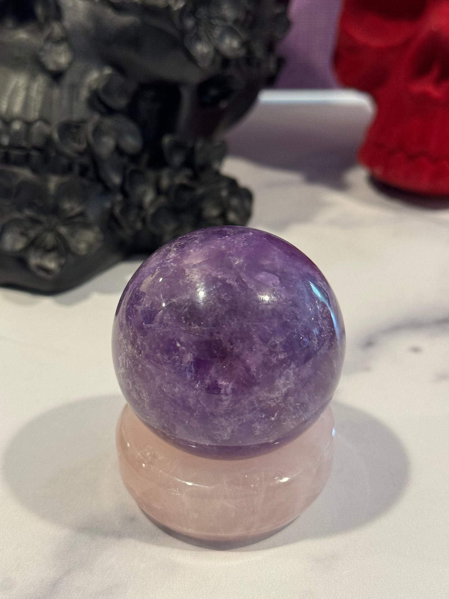 Purple Amethyst Sphere (52MM)