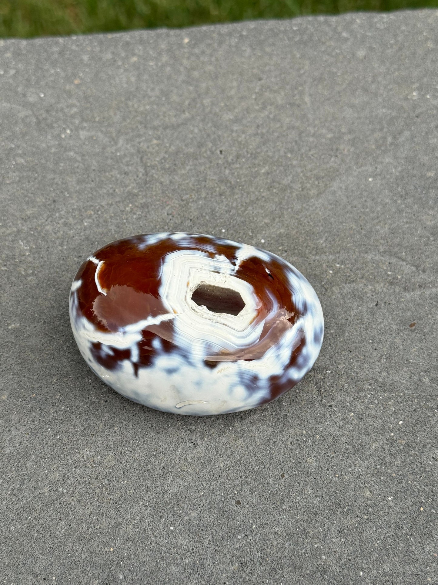 Druzy Orca Agate & Carnelian Freeform