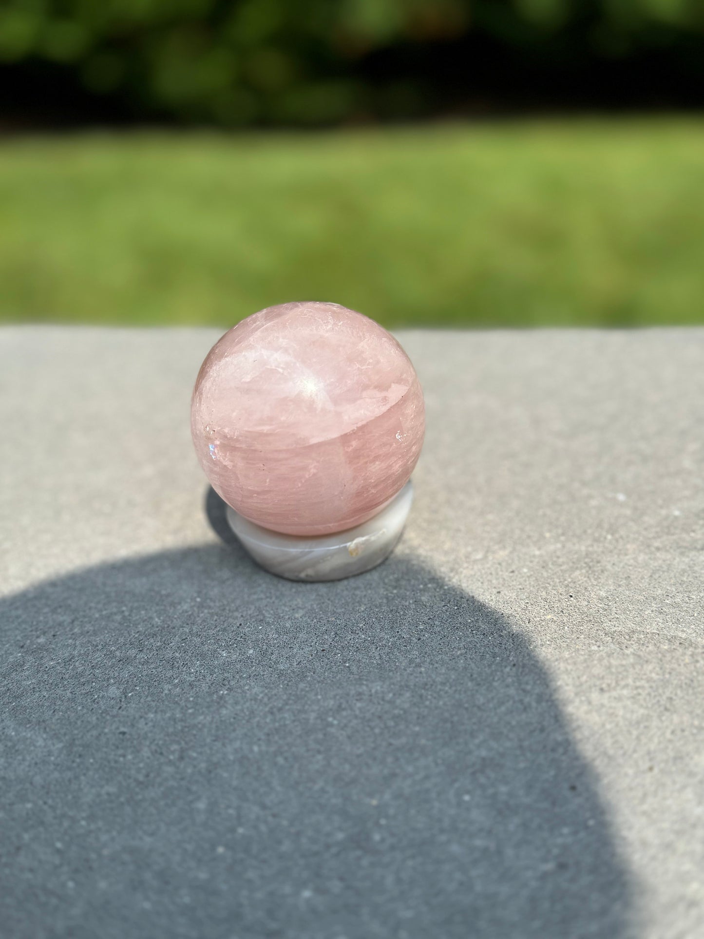Star Rose Quartz Sphere (60MM)
