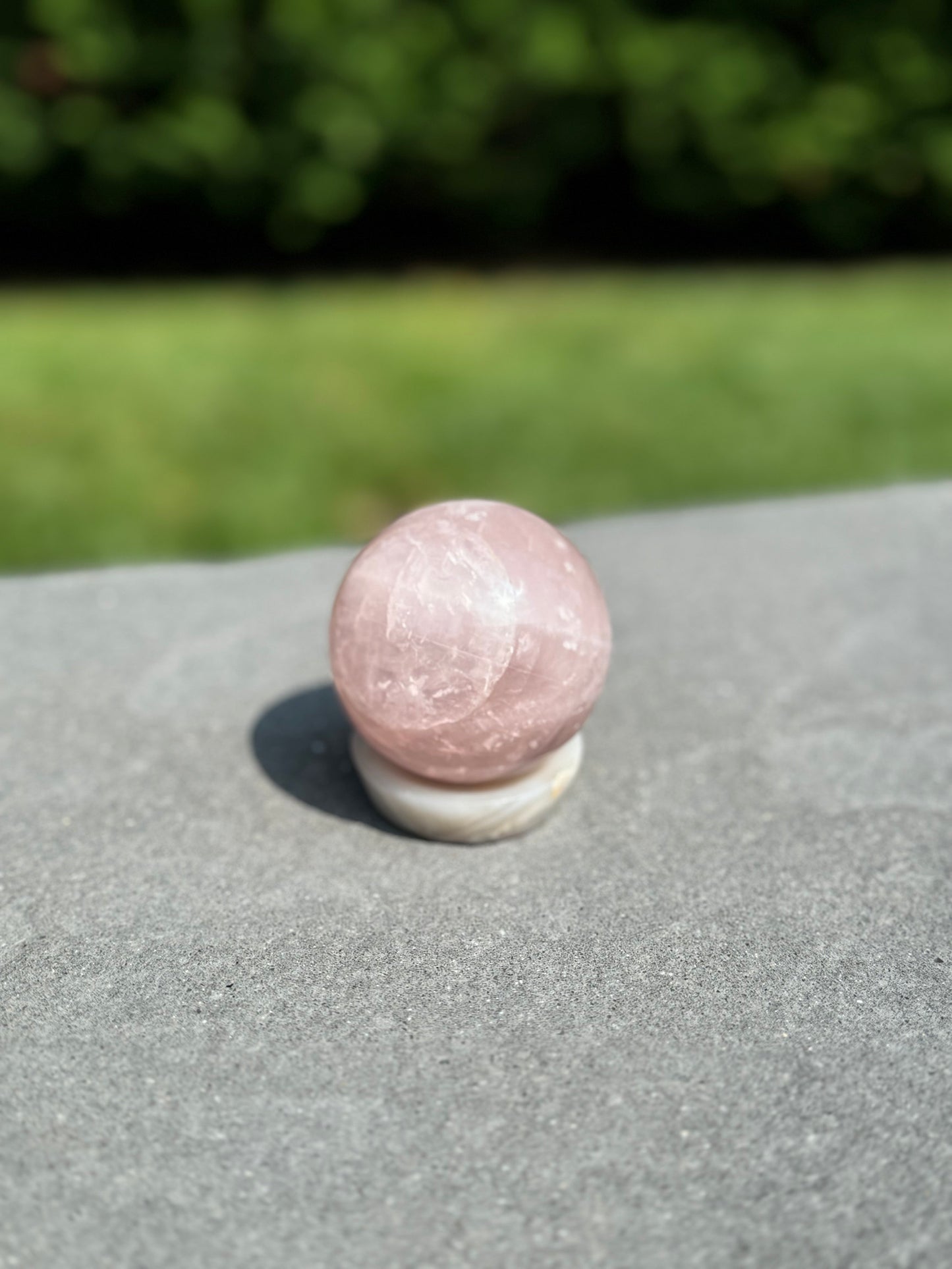 Star Rose Quartz Sphere (60MM)