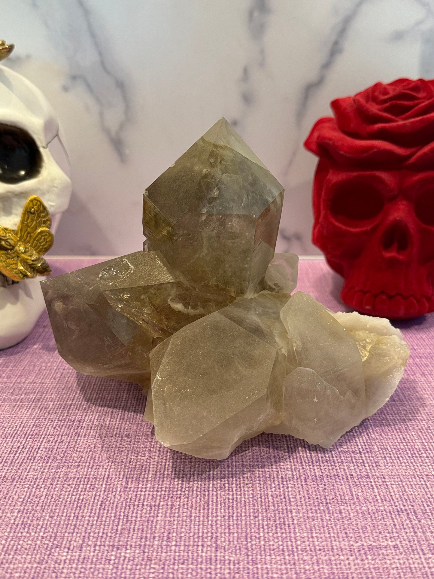 XL Included Himalayan Quartz Cluster (Kullu District, India)