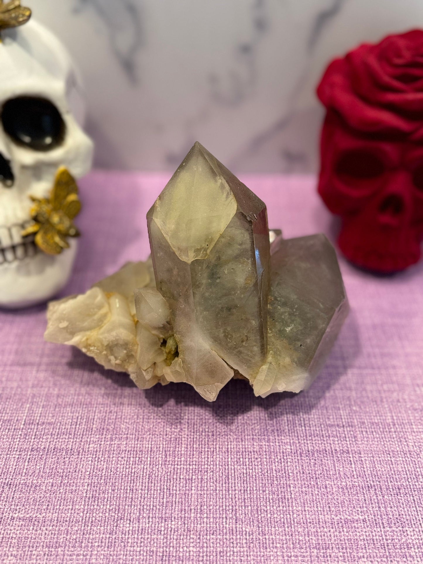 XL Included Himalayan Quartz Cluster (Kullu District, India)