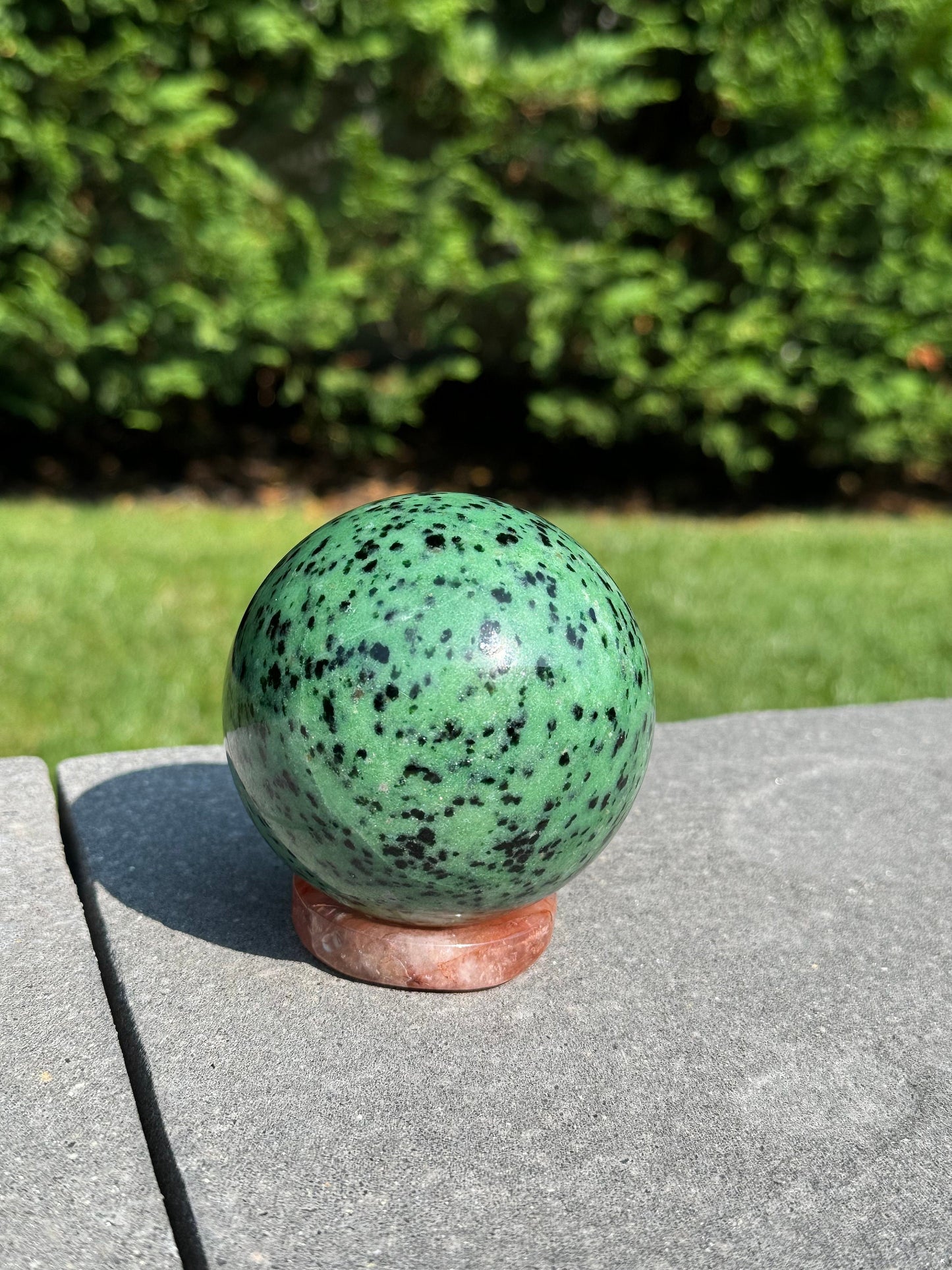 Ruby Zoisite Sphere (80MM)