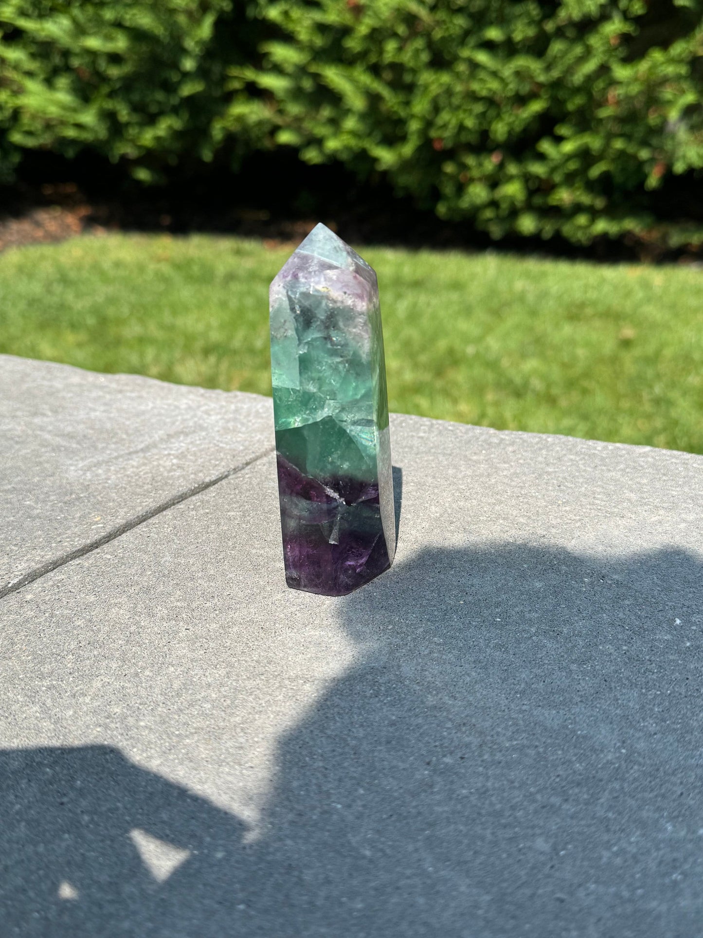 Rainbow Fluorite Tower