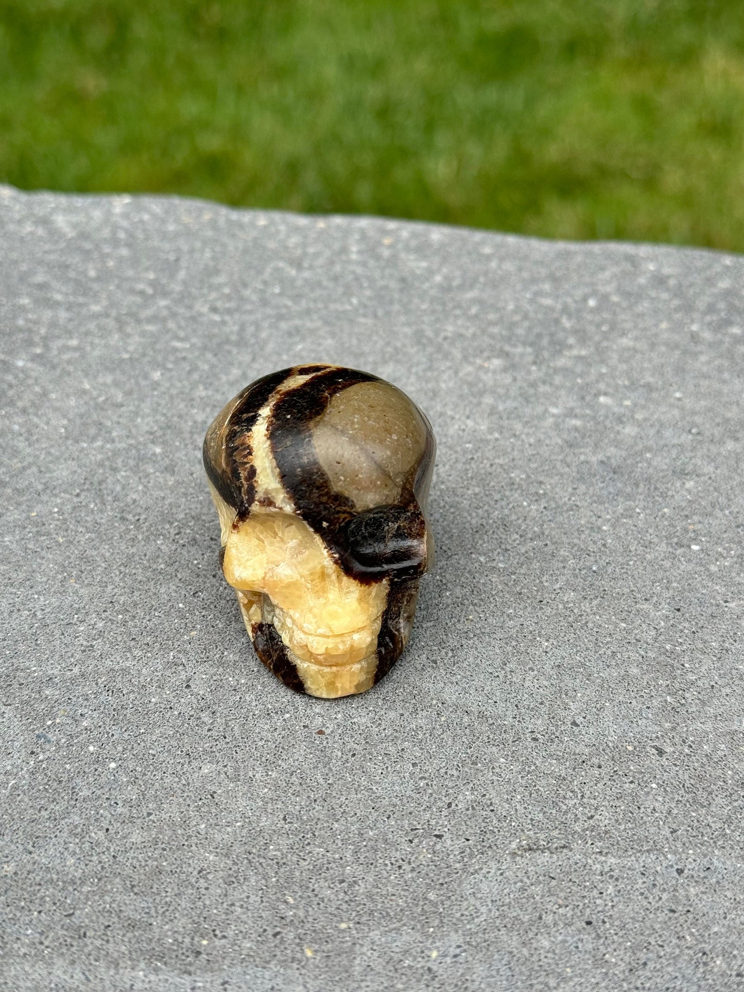 Septarian Skull Carving (2.15")
