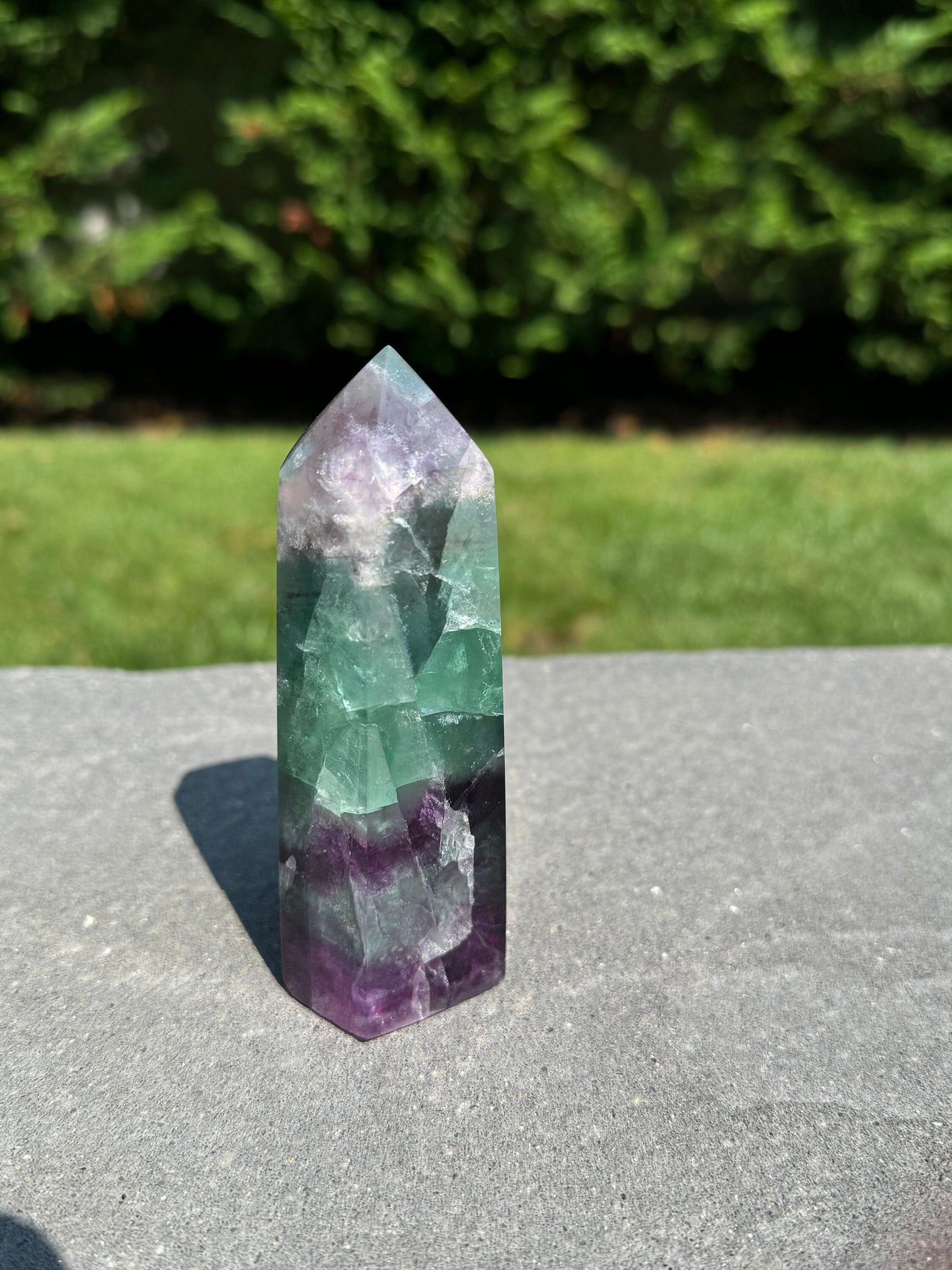 Rainbow Fluorite Tower