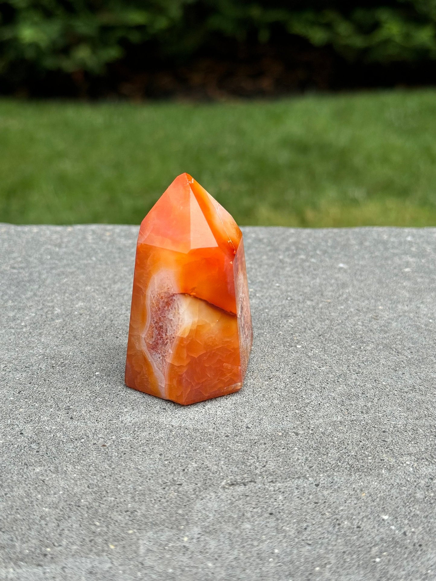 AAA Quality Brazilian Carnelian Chunky Point