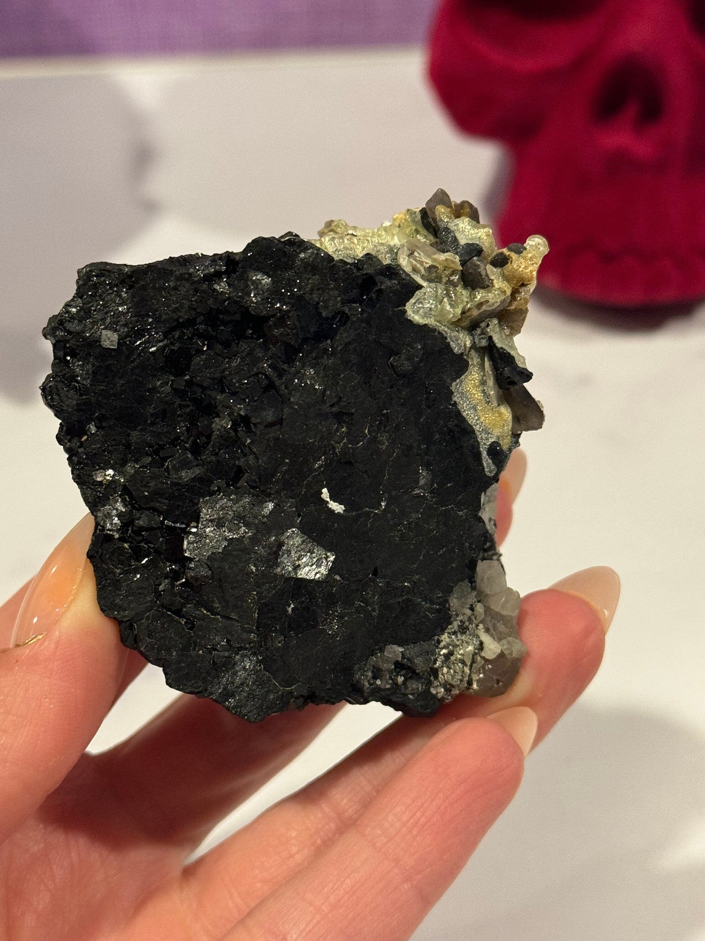 High Quality Black Tourmaline & Feldspar Specimen (Erongo, Namibia)