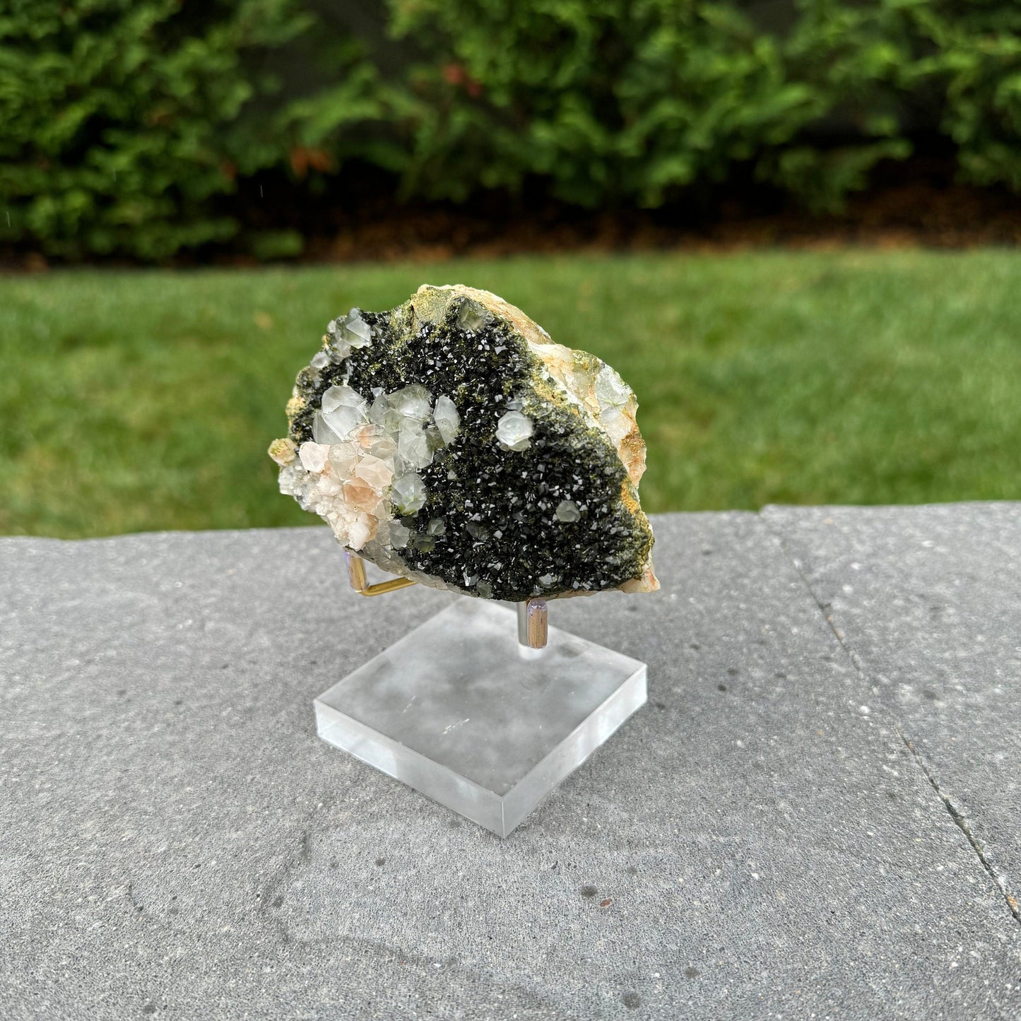 Turkish Forest Epidote & Quartz Specimen