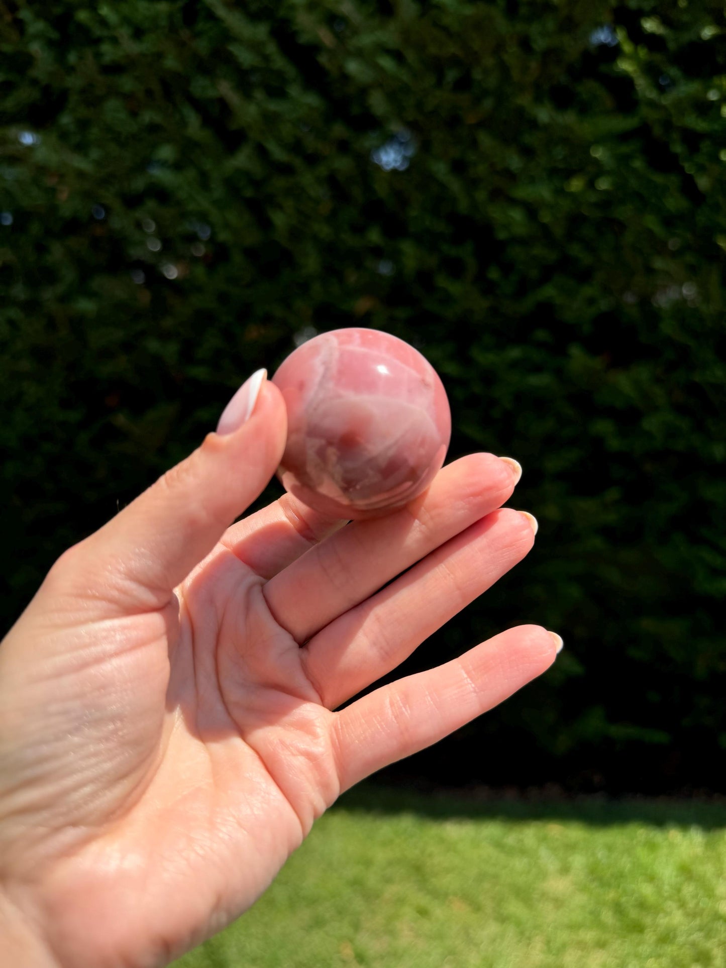 Guava Quartz Sphere (43MM)