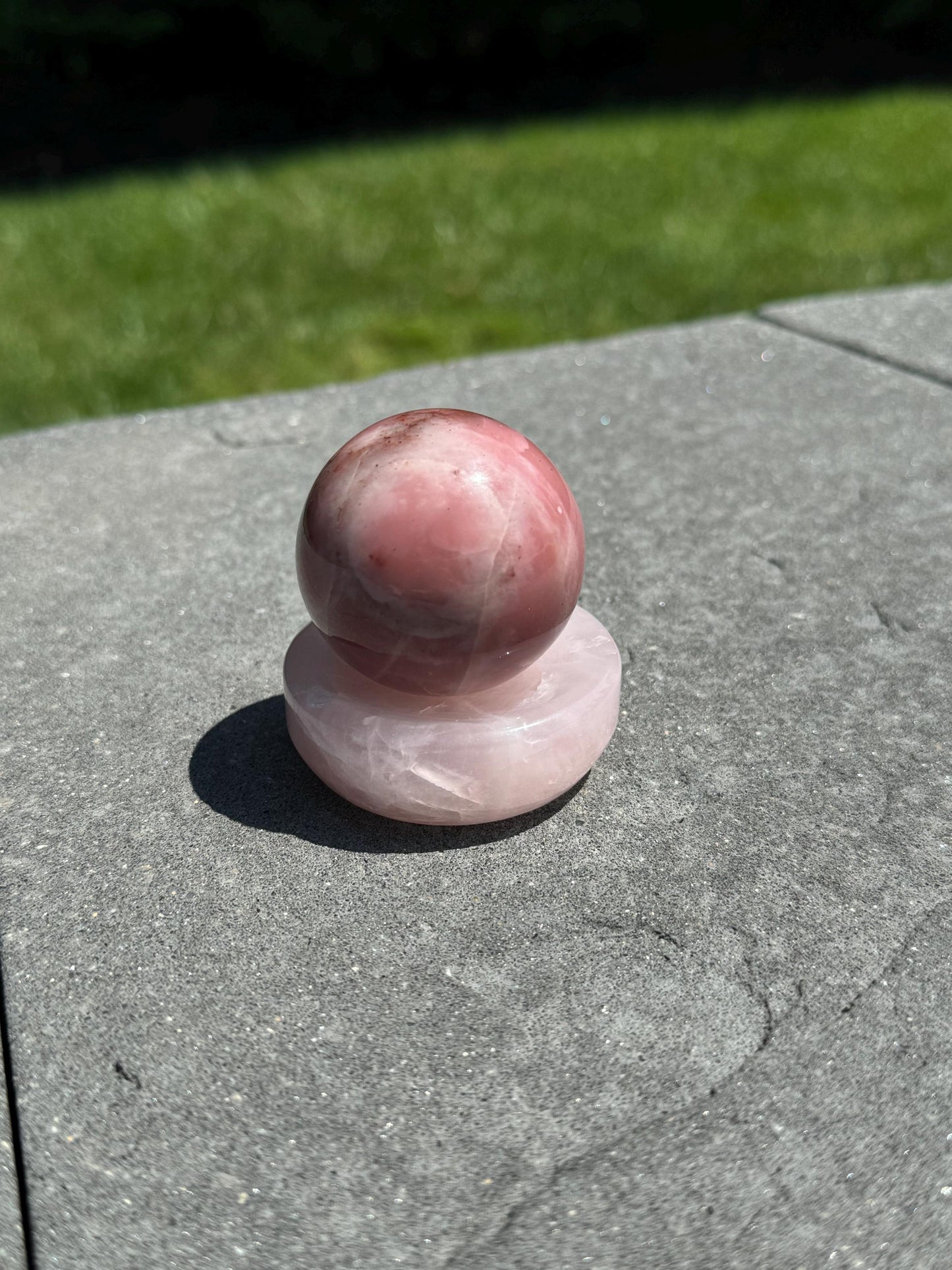 Guava Quartz Sphere (43MM)