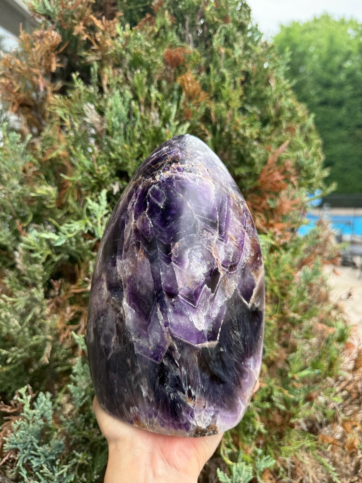 XL Chevron Amethyst Freeform (7lbs.)