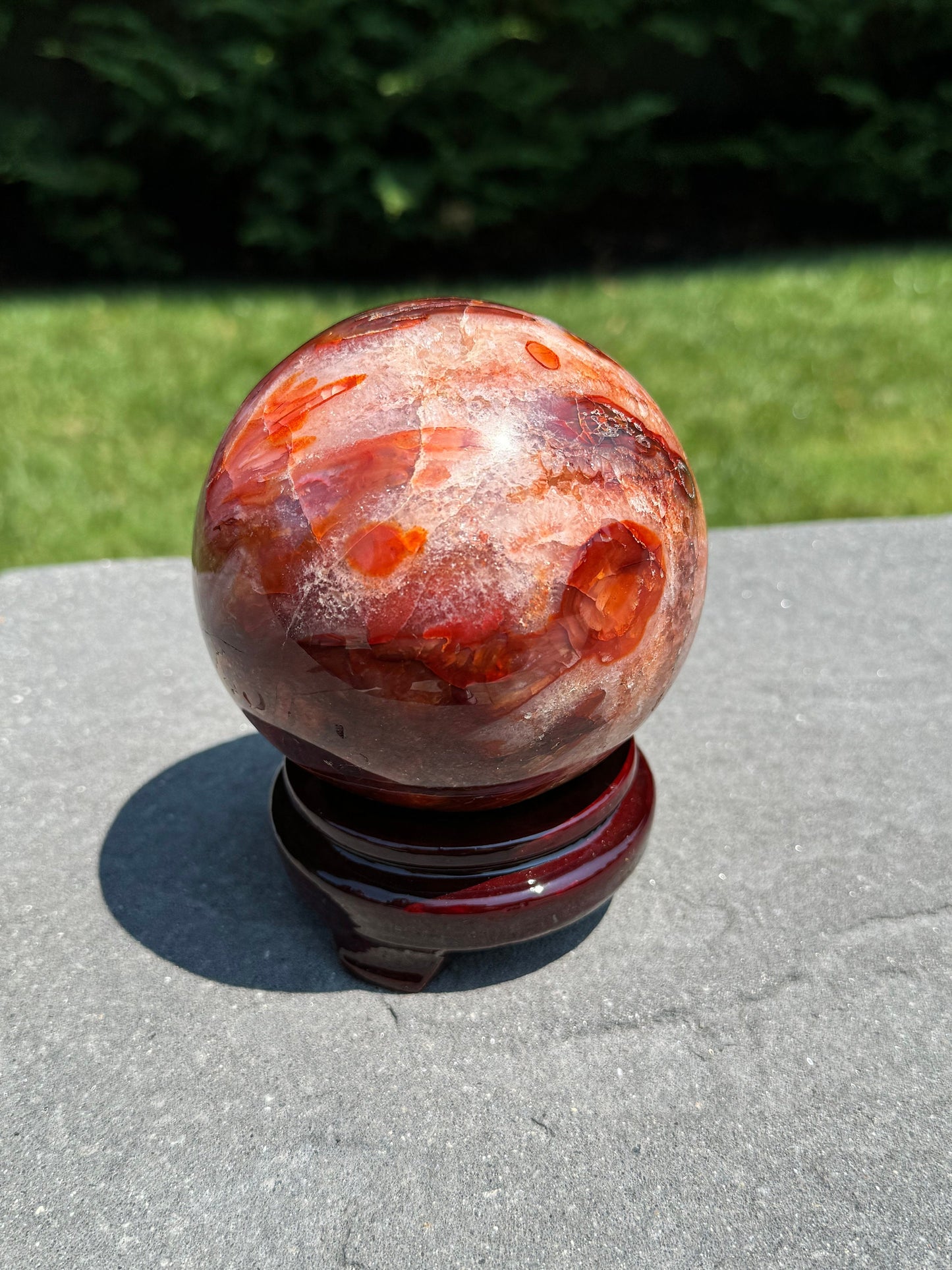 XL Fire Quartz Sphere (101MM)