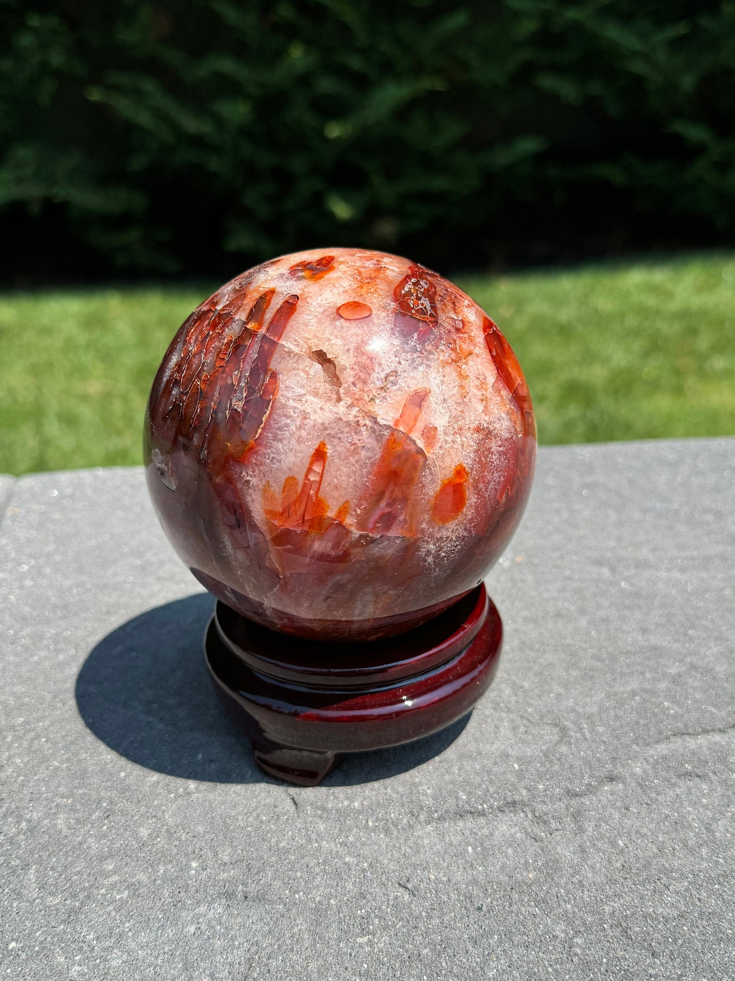 XL Fire Quartz Sphere (101MM)