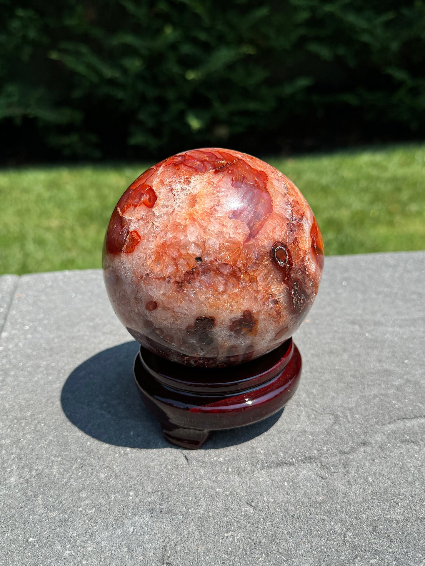 XL Fire Quartz Sphere (101MM)