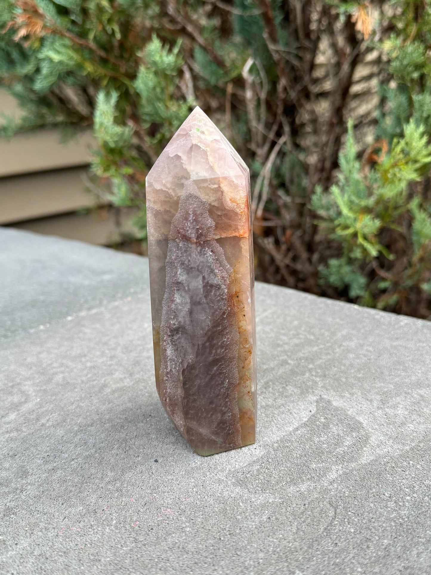Garden Included Fluorite Tower
