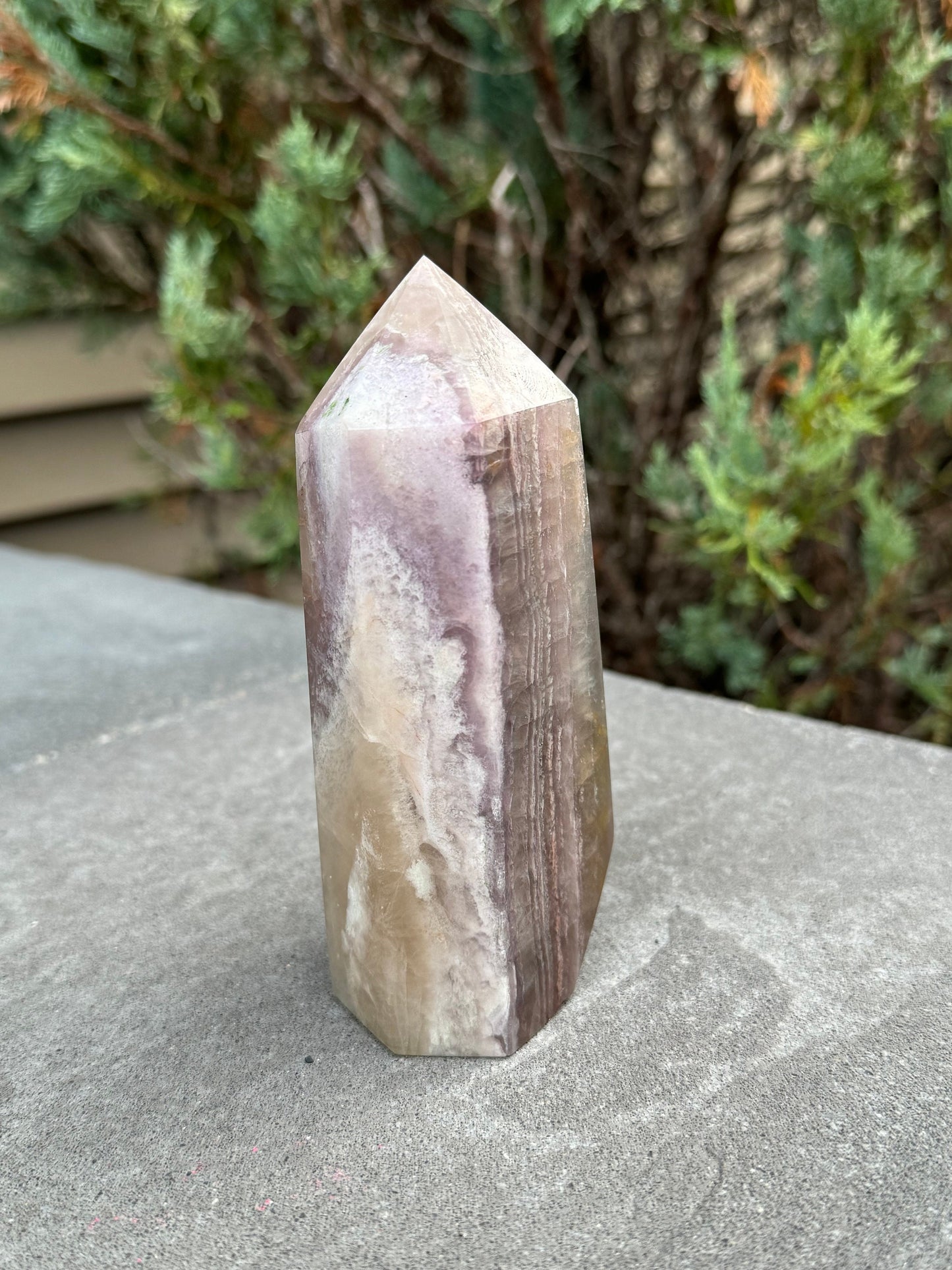 Garden Included Fluorite Tower