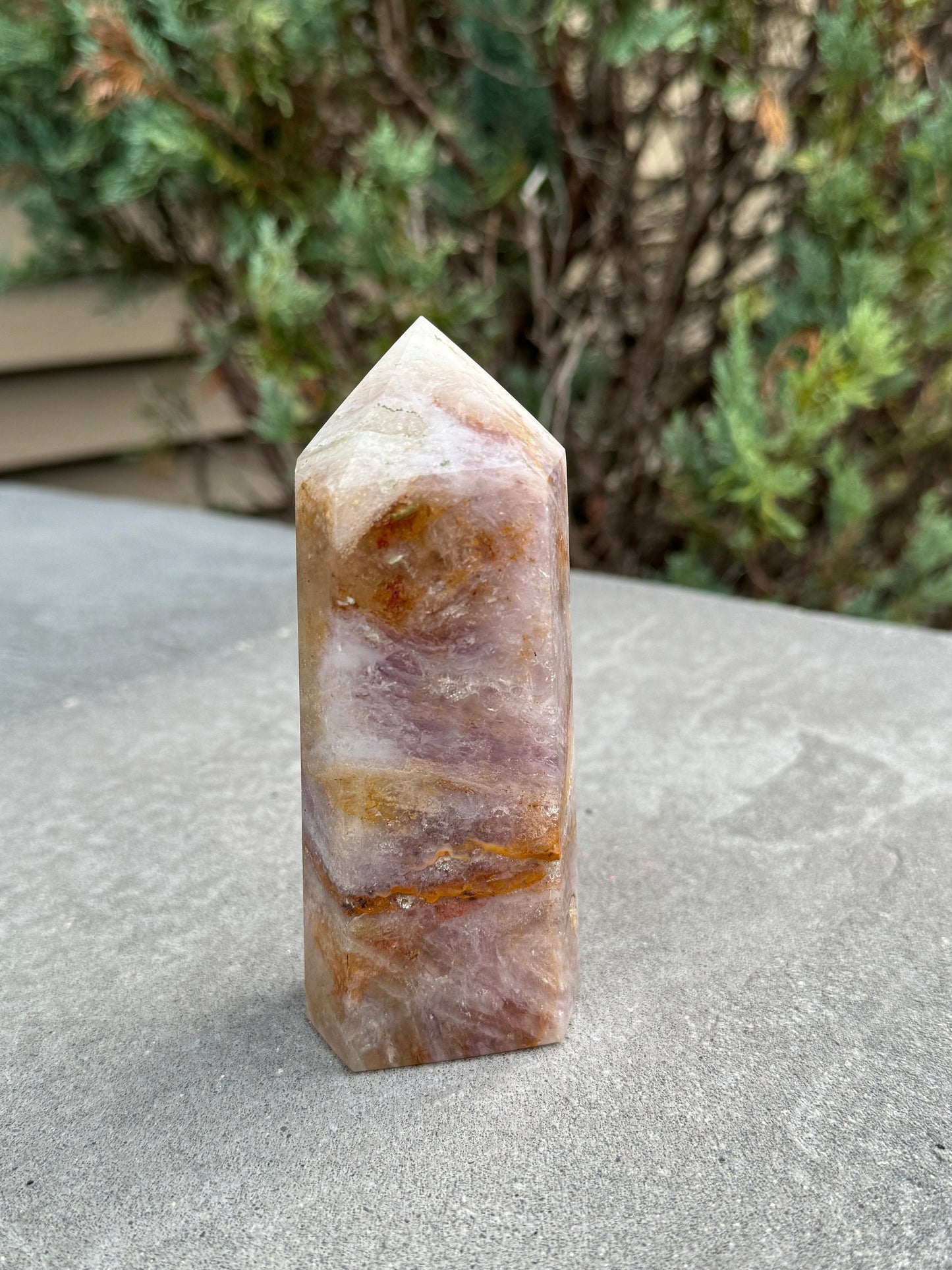 Garden Included Fluorite Tower