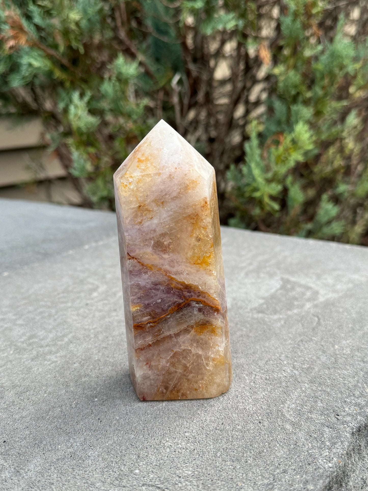 Garden Included Fluorite Tower